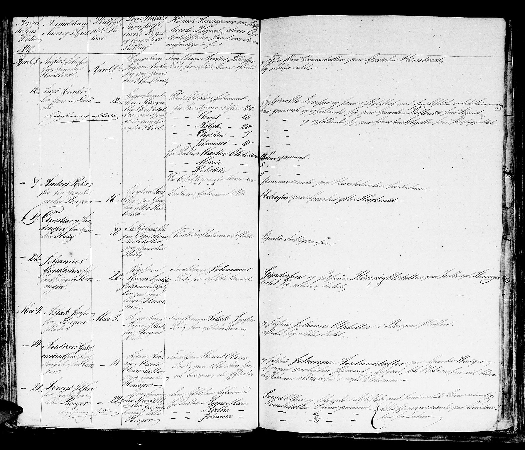 Rakkestad sorenskriveri, AV/SAO-A-10686/H/Ha/Haa/L0001: Dødsanmeldelsesprotokoller, 1835-1853