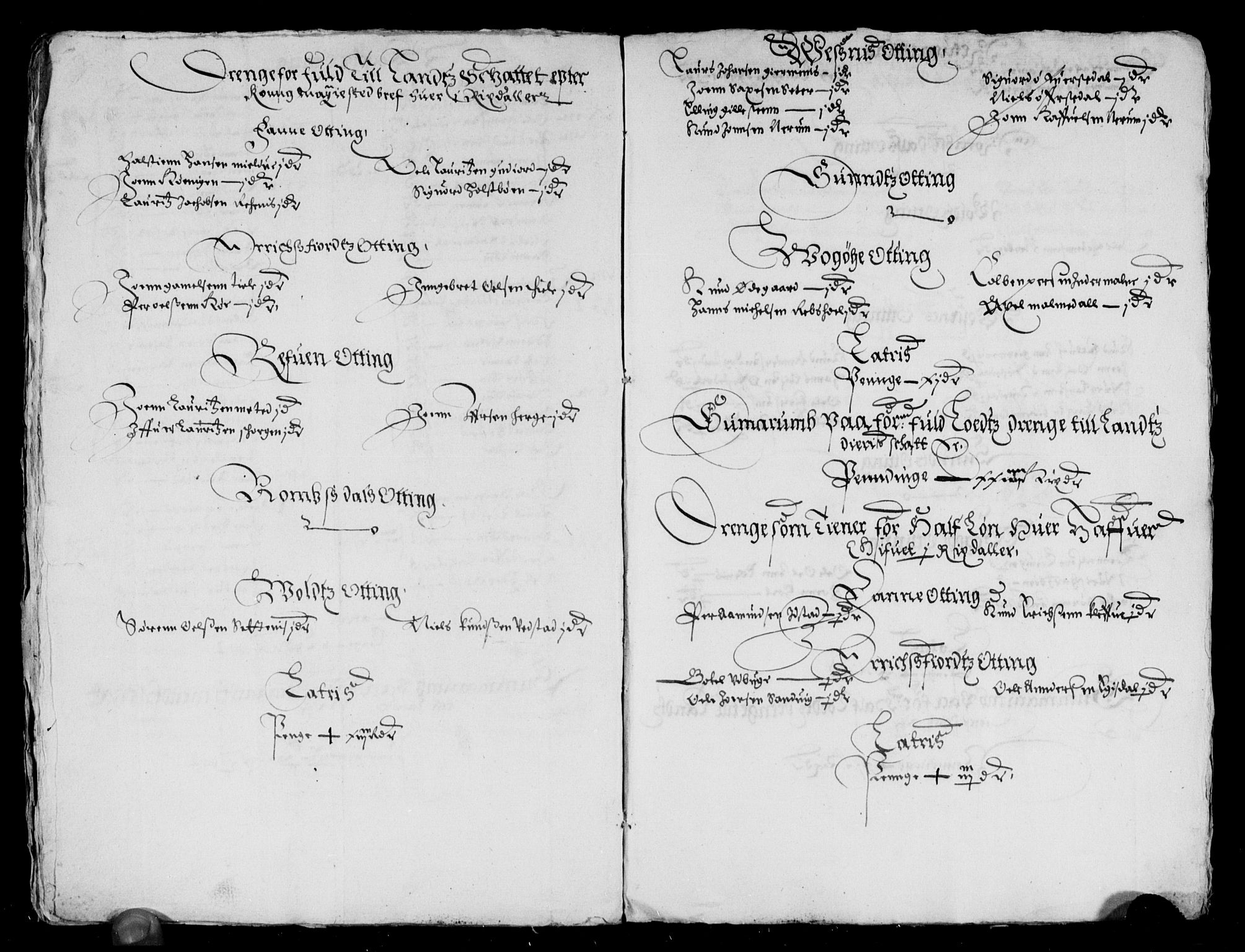 Rentekammeret inntil 1814, Reviderte regnskaper, Lensregnskaper, AV/RA-EA-5023/R/Rb/Rbw/L0078: Trondheim len, 1643-1644