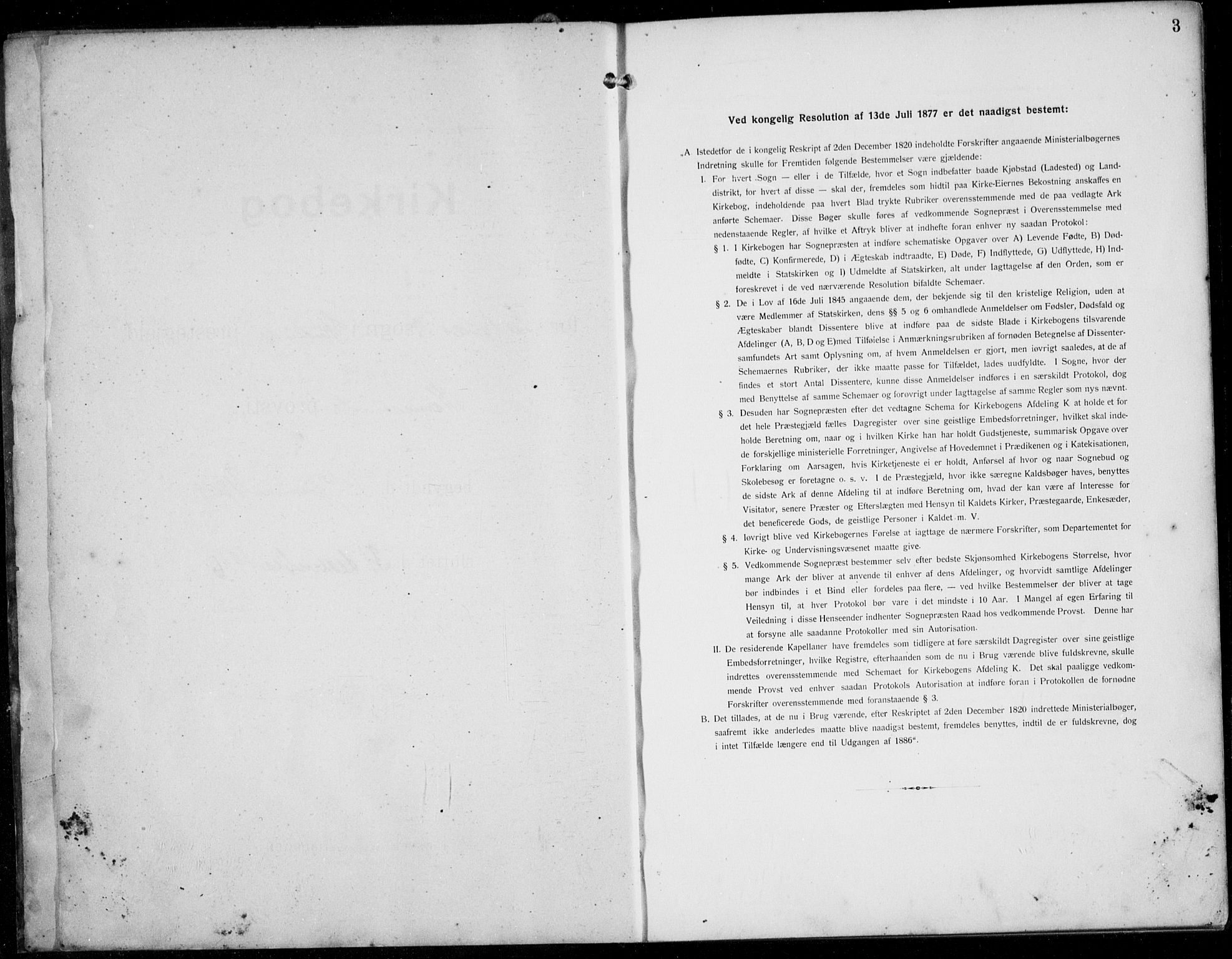 Skudenes sokneprestkontor, SAST/A -101849/H/Ha/Hab/L0009: Klokkerbok nr. B 9, 1908-1936, s. 3