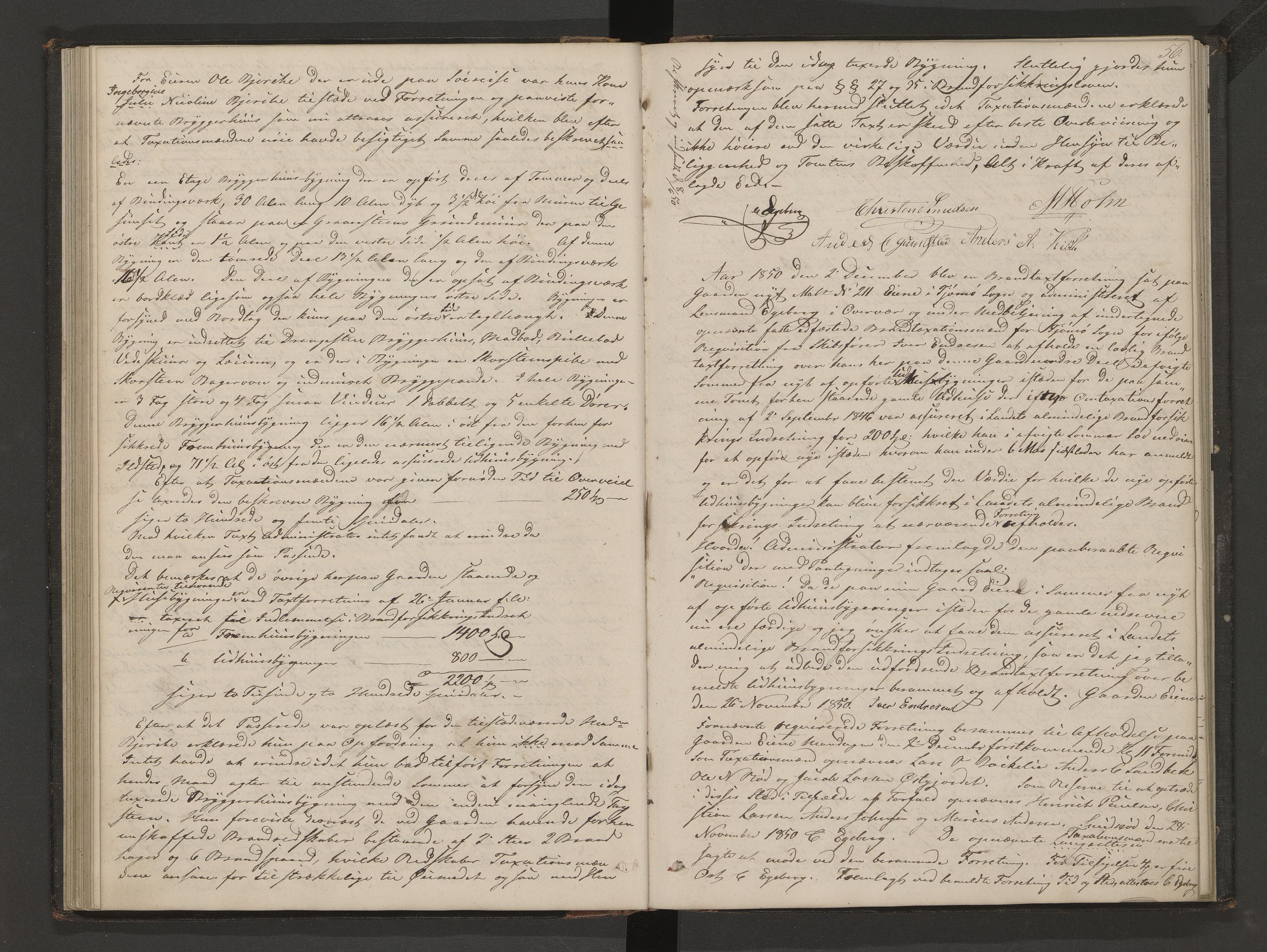 Nøtterøy lensmannskontor, AV/SAKO-A-540/Y/Yg/Yga/L0001: Branntakstprotokoll, 1846-1855, s. 56