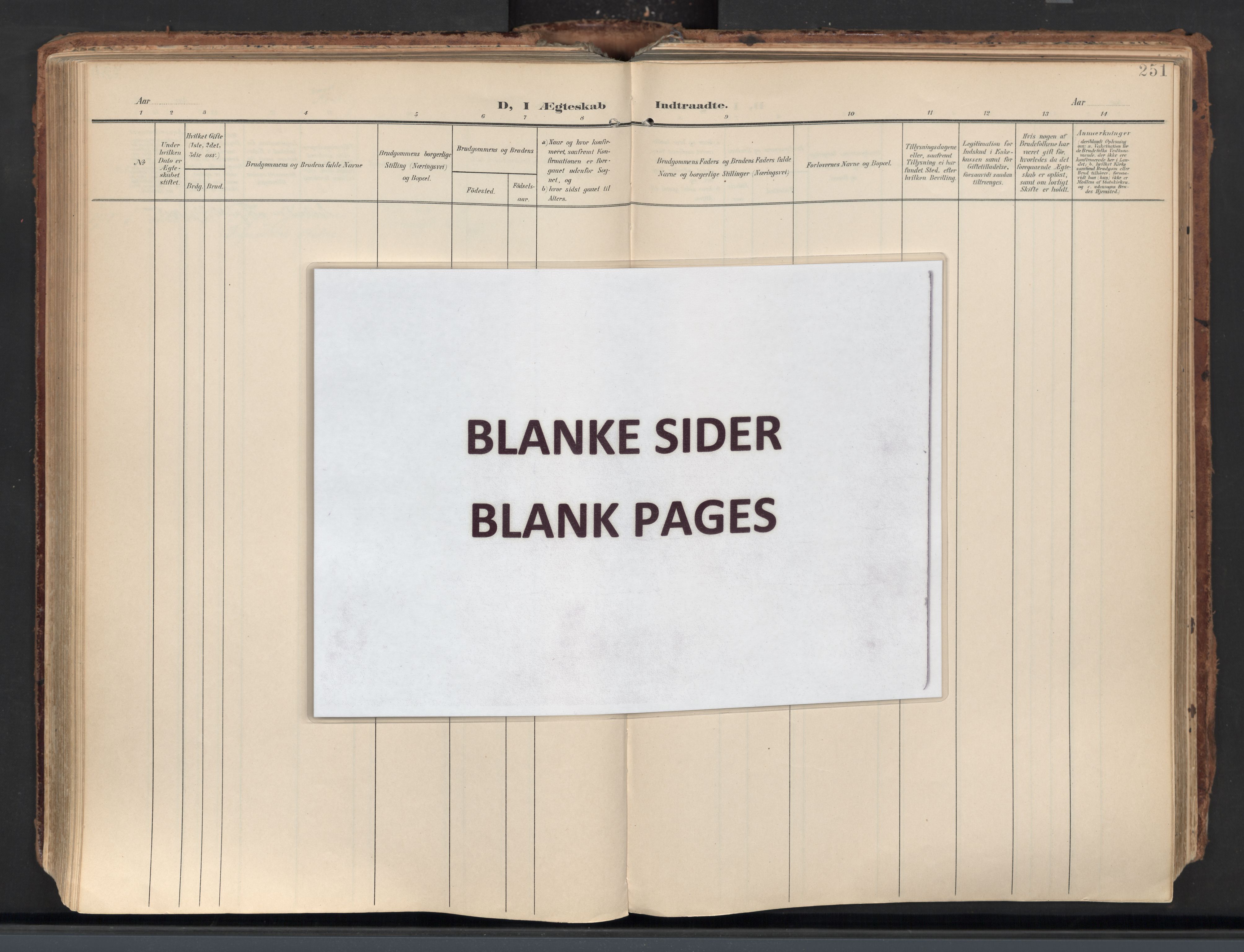 Glemmen prestekontor Kirkebøker, AV/SAO-A-10908/F/Fa/L0016: Ministerialbok nr. 16, 1903-1937, s. 251