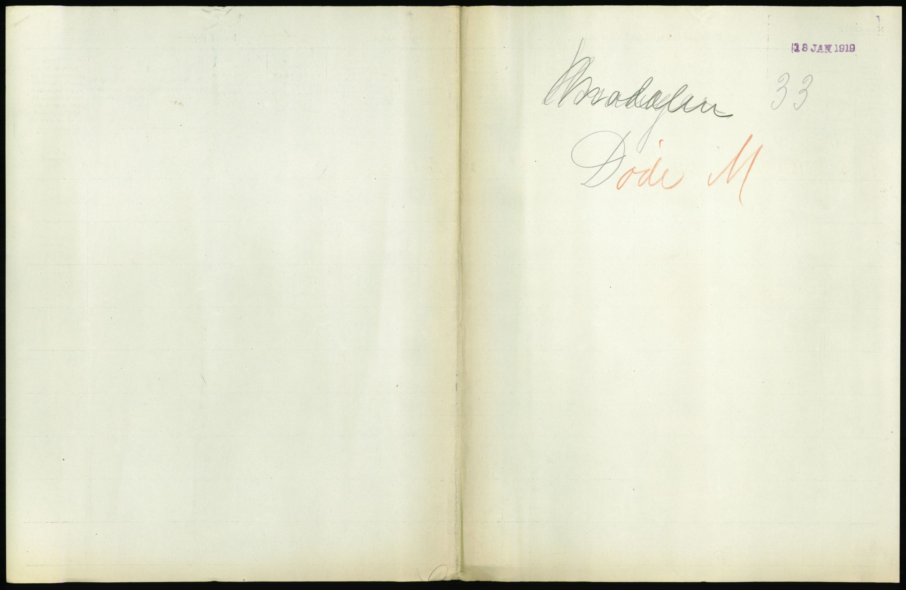 Statistisk sentralbyrå, Sosiodemografiske emner, Befolkning, RA/S-2228/D/Df/Dfb/Dfbh/L0036: Hordaland fylke: Døde., 1918, s. 225