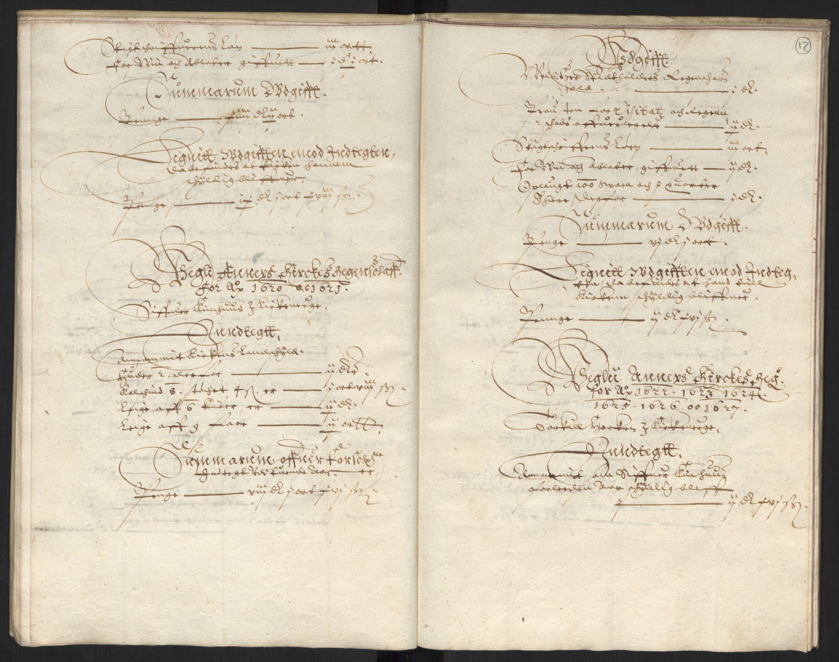 Rentekammeret inntil 1814, Reviderte regnskaper, Kirkeregnskap, AV/RA-EA-4067/Ra/L0004/0004: Kirkeregnskap / Noen resterende kirkeregnskaper for Oslo stift i Jens Juels tid, 1615-1628, s. 11b-12a