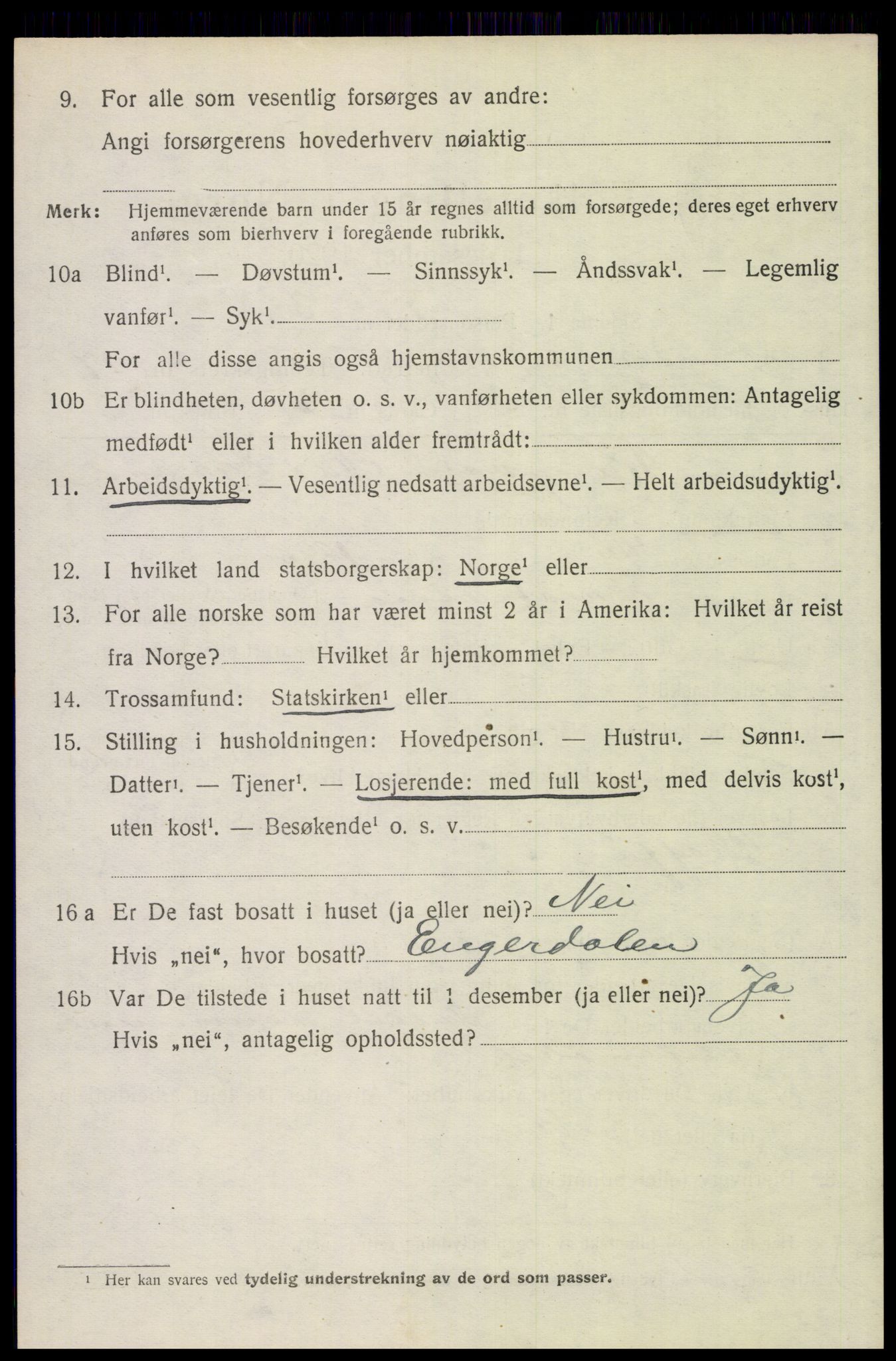SAH, Folketelling 1920 for 0428 Trysil herred, 1920, s. 10206