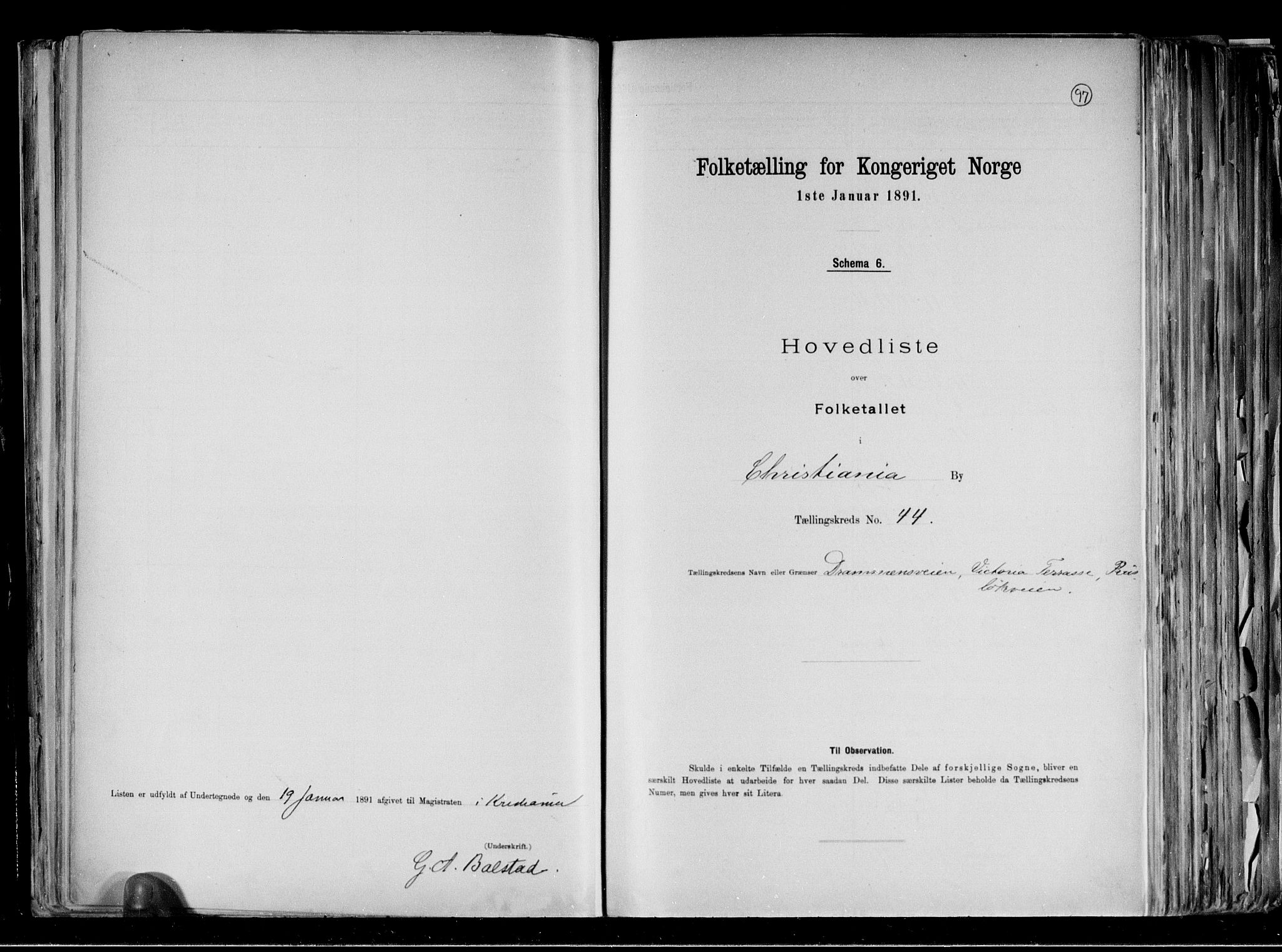 RA, Folketelling 1891 for 0301 Kristiania kjøpstad, 1891, s. 12983