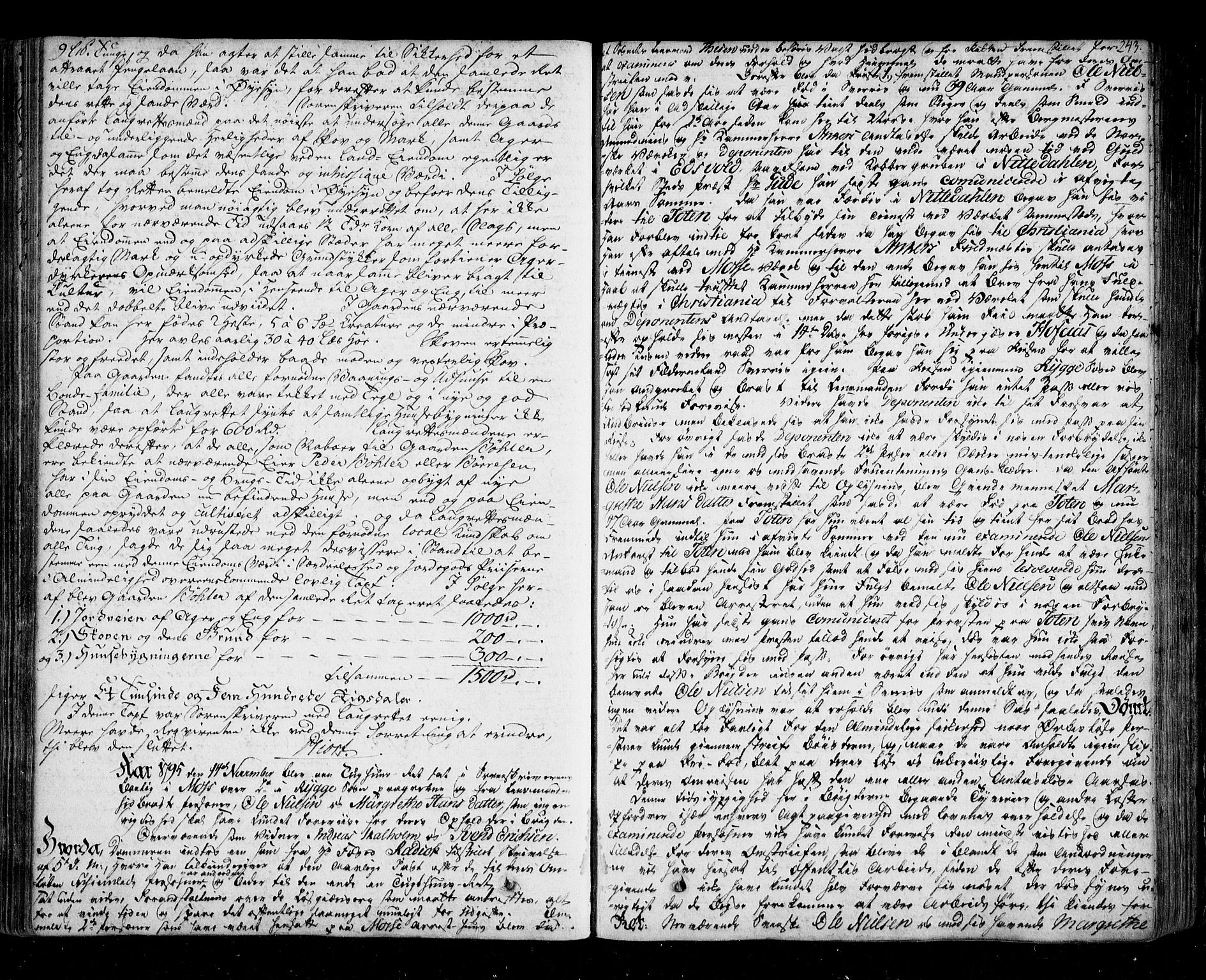 Moss sorenskriveri, SAO/A-10168, 1793-1799, s. 242b-243a