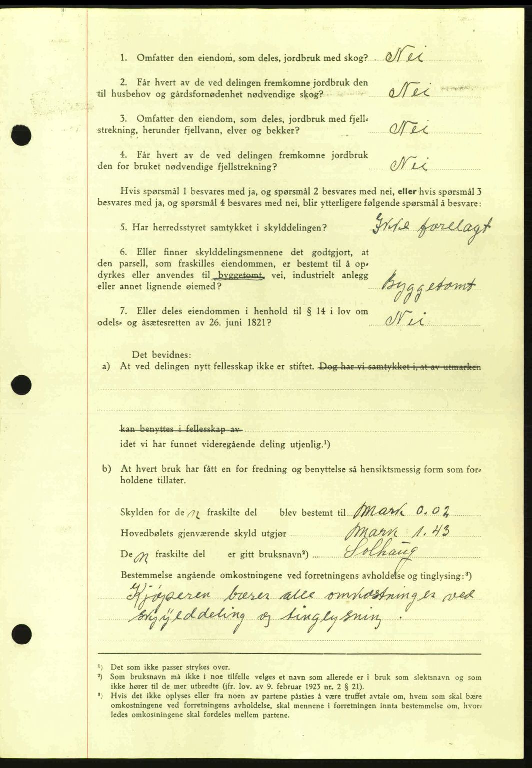 Nordmøre sorenskriveri, AV/SAT-A-4132/1/2/2Ca: Pantebok nr. A98, 1944-1944, Dagboknr: 1933/1944