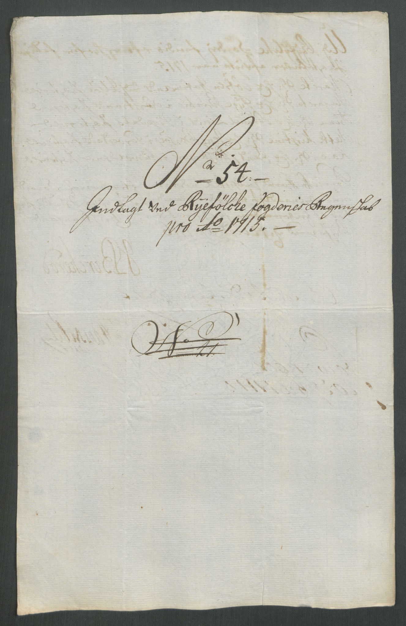 Rentekammeret inntil 1814, Reviderte regnskaper, Fogderegnskap, RA/EA-4092/R47/L2868: Fogderegnskap Ryfylke, 1715, s. 321