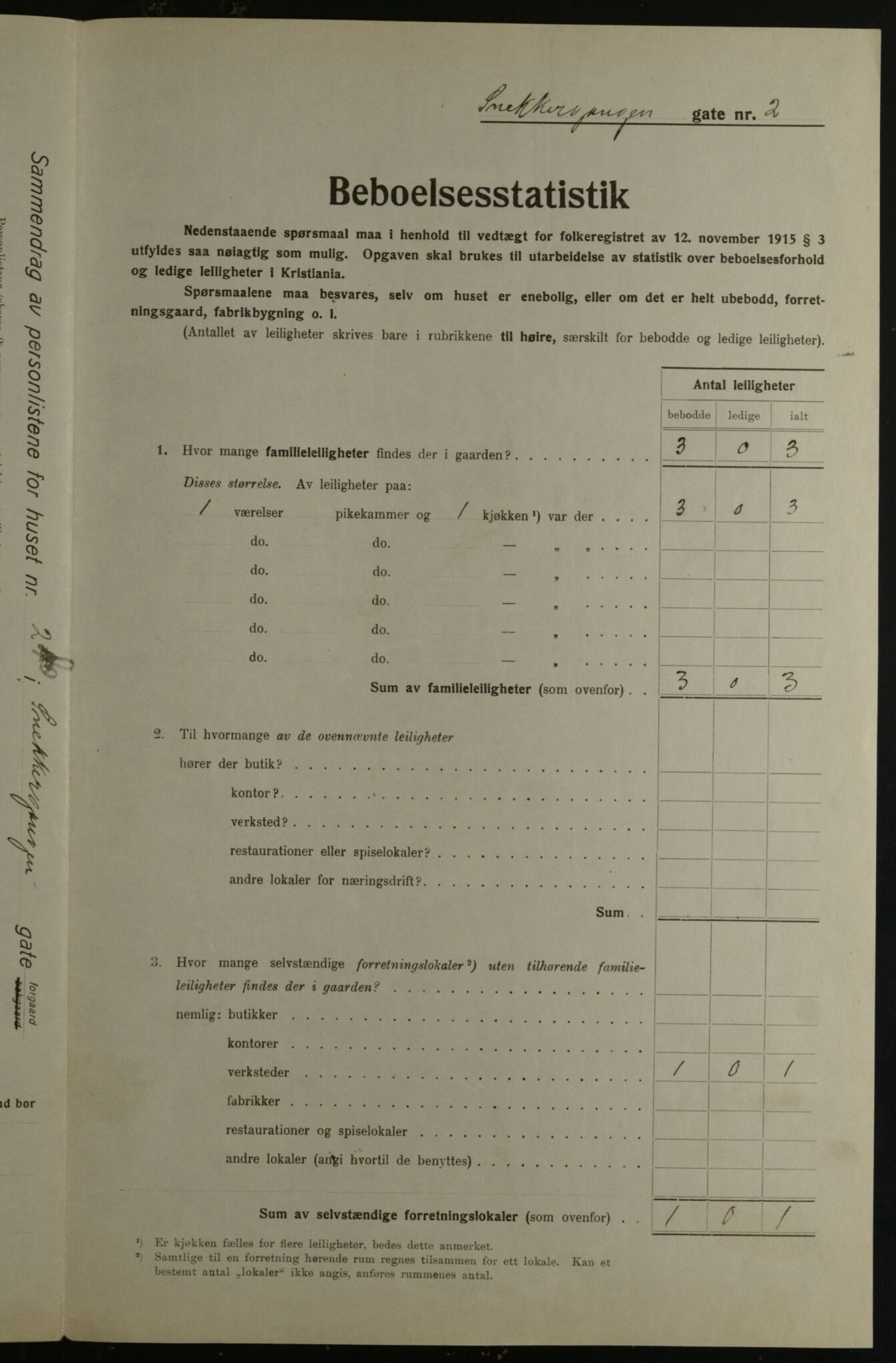 OBA, Kommunal folketelling 1.12.1923 for Kristiania, 1923, s. 108055