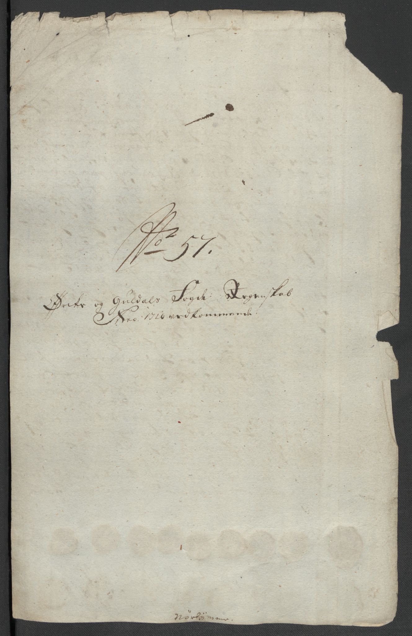 Rentekammeret inntil 1814, Reviderte regnskaper, Fogderegnskap, RA/EA-4092/R60/L3960: Fogderegnskap Orkdal og Gauldal, 1710, s. 428