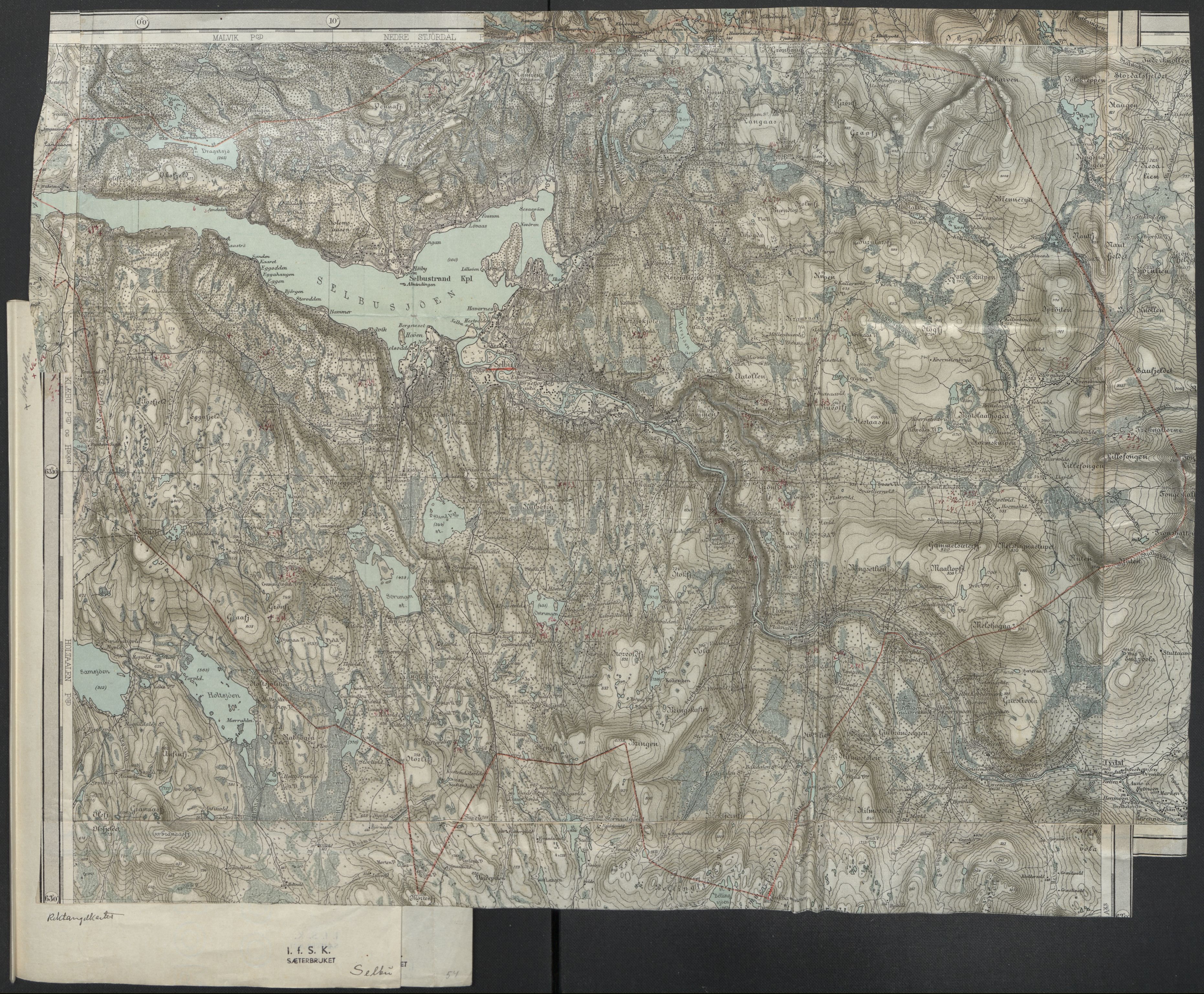 Instituttet for sammenlignende kulturforskning, AV/RA-PA-0424/F/Fc/L0014/0003: Eske B14: / Sør-Trøndelag (perm XLI), 1933-1935