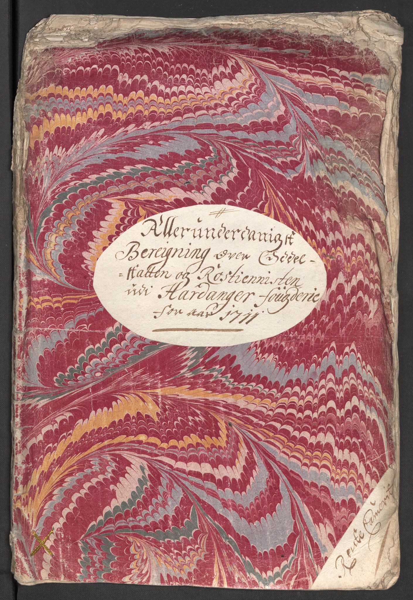 Rentekammeret inntil 1814, Reviderte regnskaper, Fogderegnskap, RA/EA-4092/R48/L2987: Fogderegnskap Sunnhordland og Hardanger, 1711, s. 265
