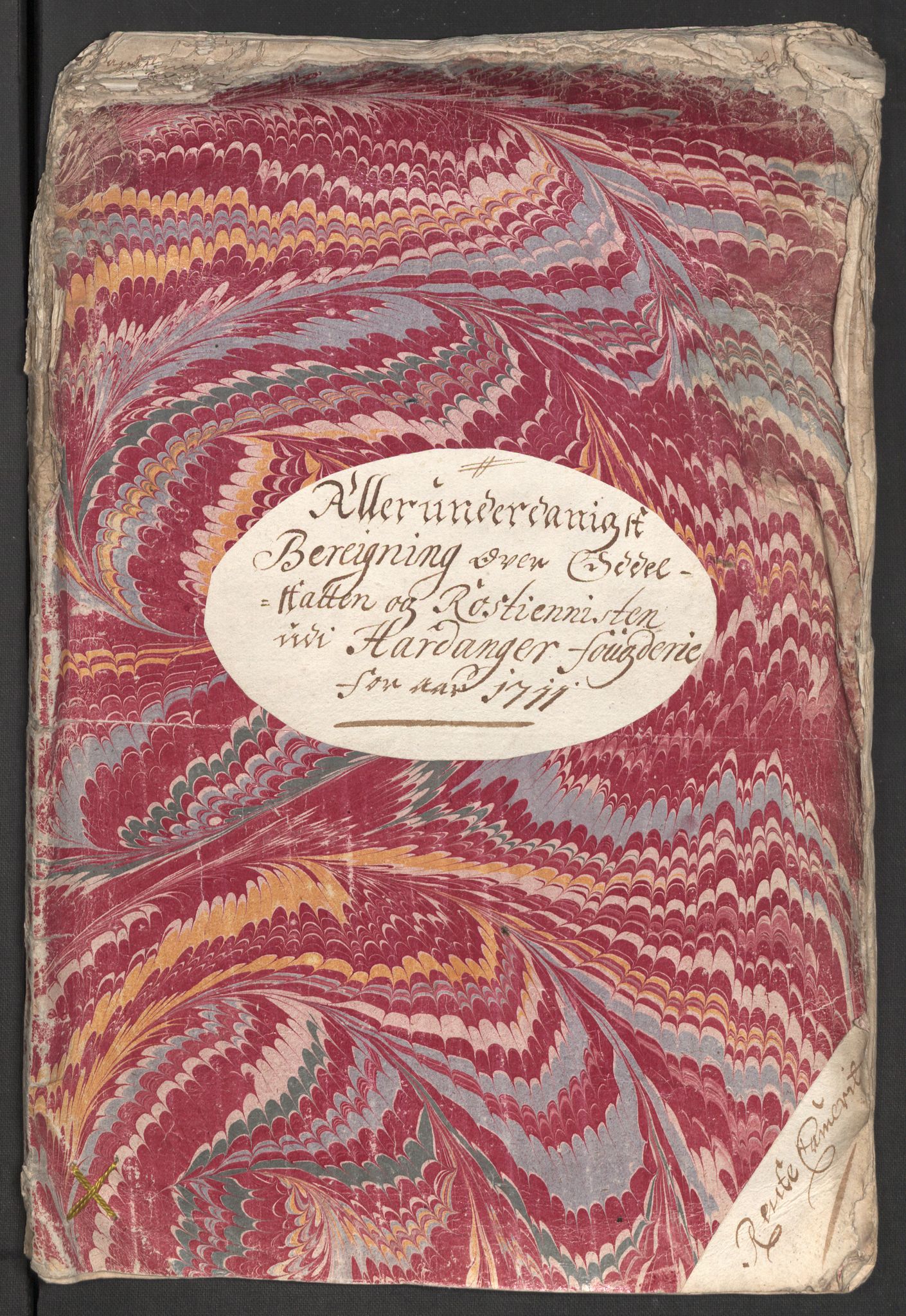 Rentekammeret inntil 1814, Reviderte regnskaper, Fogderegnskap, AV/RA-EA-4092/R48/L2987: Fogderegnskap Sunnhordland og Hardanger, 1711, s. 265