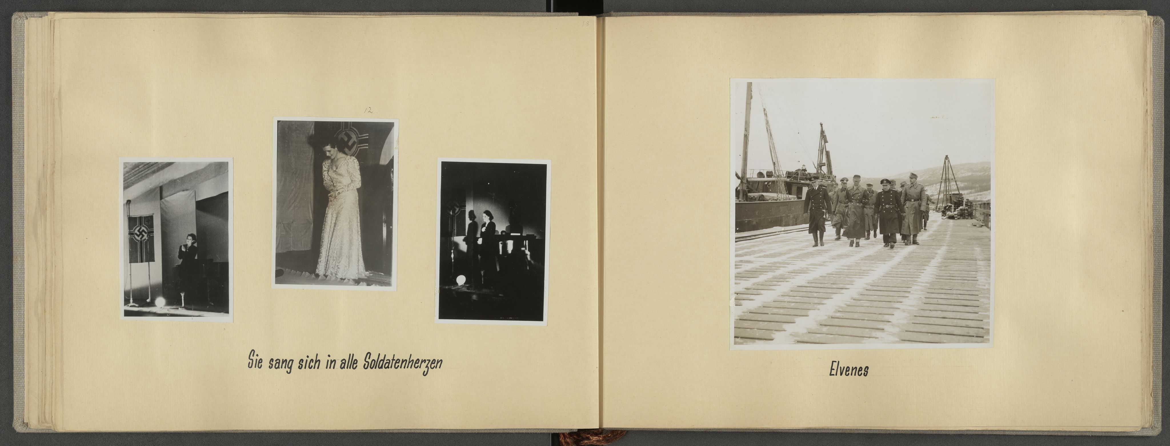 Tyske arkiver, Reichskommissariat, AV/RA-RAFA-2174/E/Ei/L0001: Reise des Reichskommissars nach Nord-Norwegen und Lappland vom 12. bis 23. Oktober 1942 , 1942
