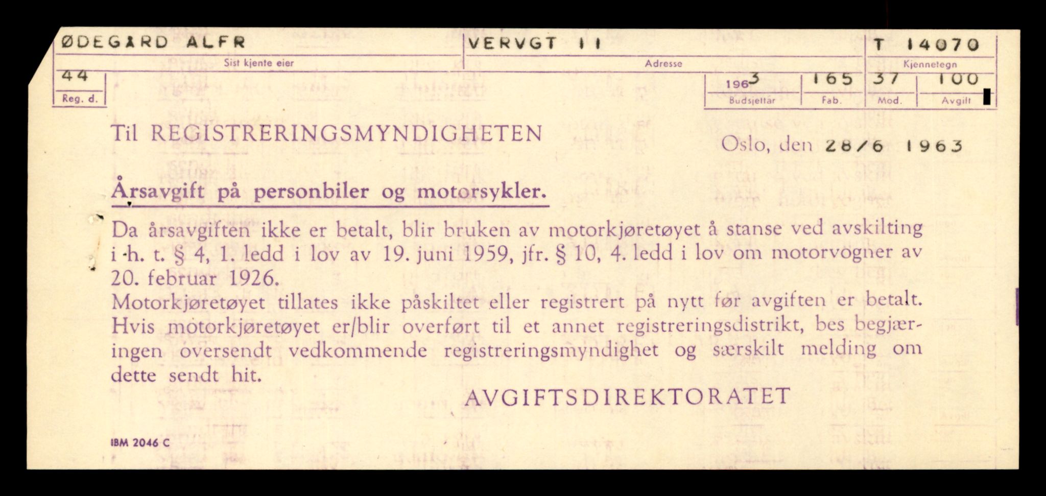 Møre og Romsdal vegkontor - Ålesund trafikkstasjon, AV/SAT-A-4099/F/Fe/L0042: Registreringskort for kjøretøy T 13906 - T 14079, 1927-1998, s. 2981