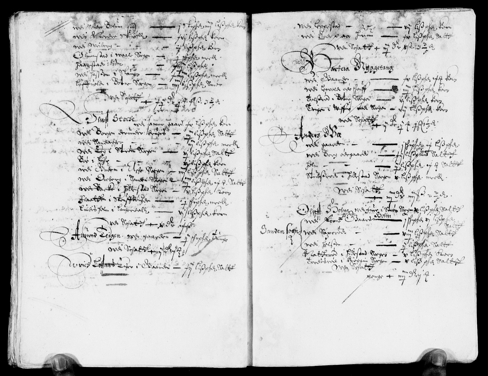 Rentekammeret inntil 1814, Reviderte regnskaper, Lensregnskaper, AV/RA-EA-5023/R/Rb/Rbo/L0024: Tønsberg len, 1642-1644