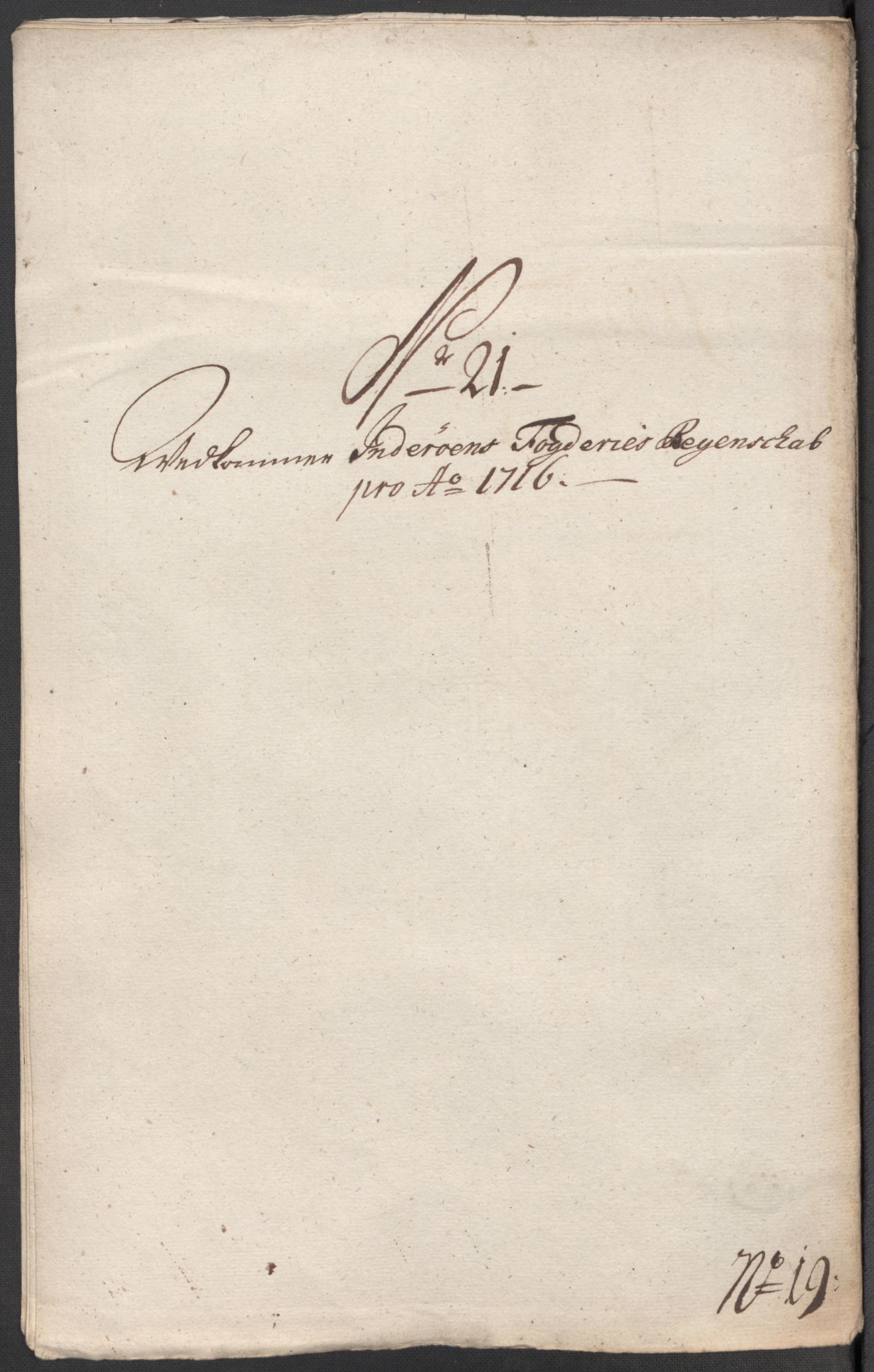 Rentekammeret inntil 1814, Reviderte regnskaper, Fogderegnskap, RA/EA-4092/R63/L4324: Fogderegnskap Inderøy, 1716, s. 231
