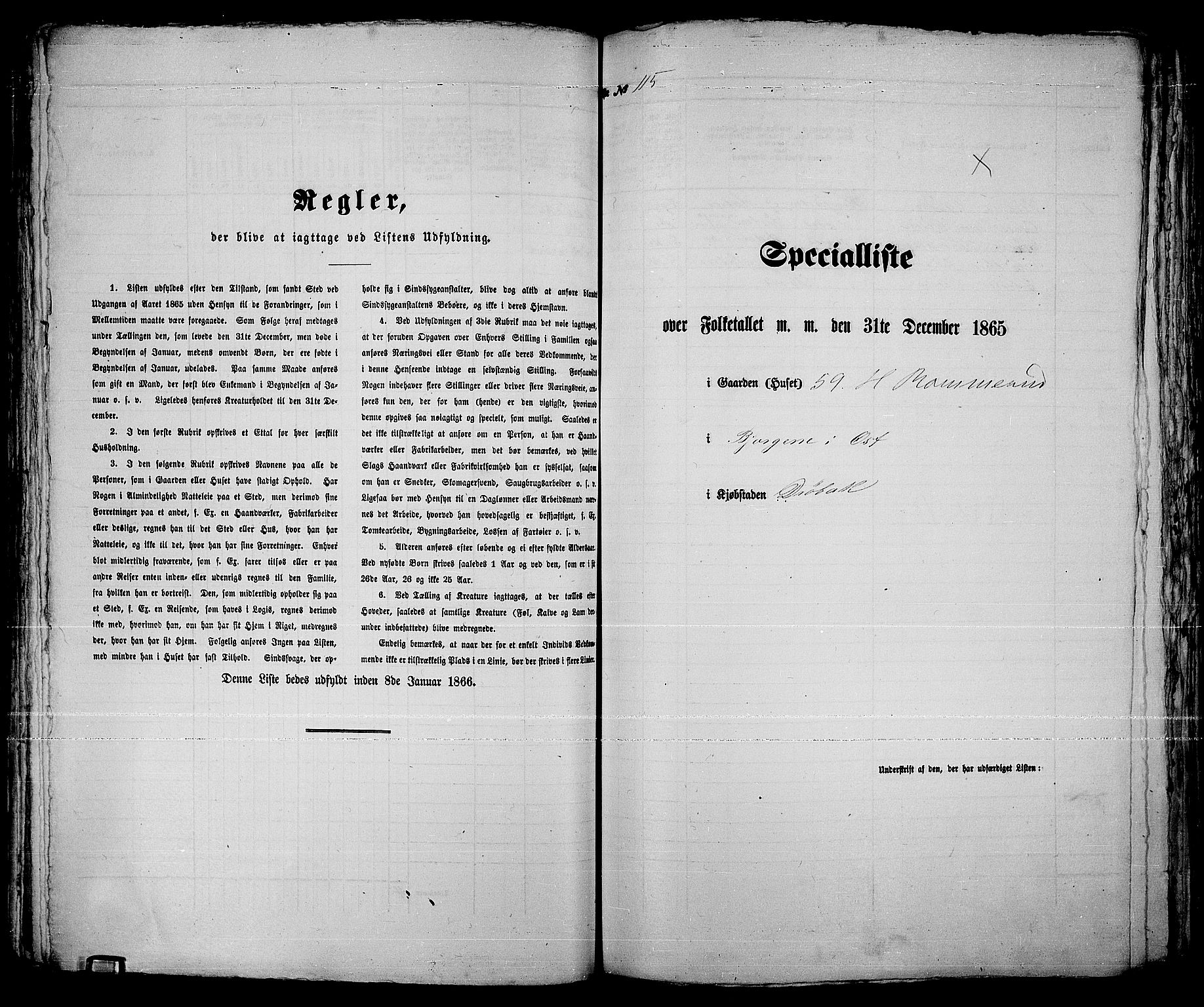 RA, Folketelling 1865 for 0203B Drøbak prestegjeld, Drøbak kjøpstad, 1865, s. 234