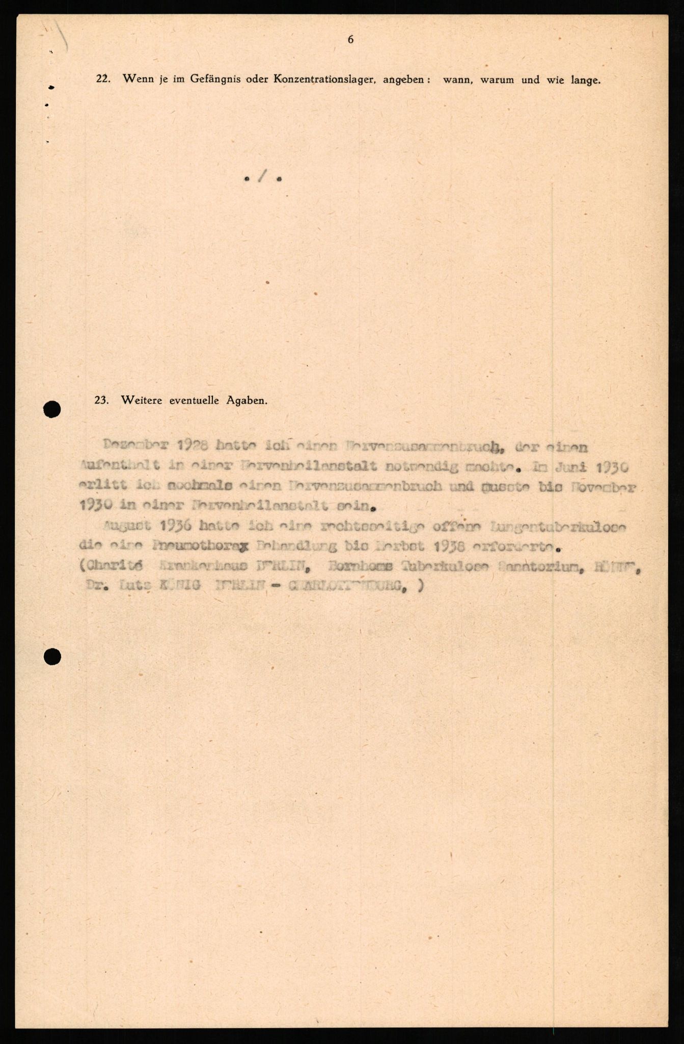 Forsvaret, Forsvarets overkommando II, AV/RA-RAFA-3915/D/Db/L0026: CI Questionaires. Tyske okkupasjonsstyrker i Norge. Tyskere., 1945-1946, s. 400