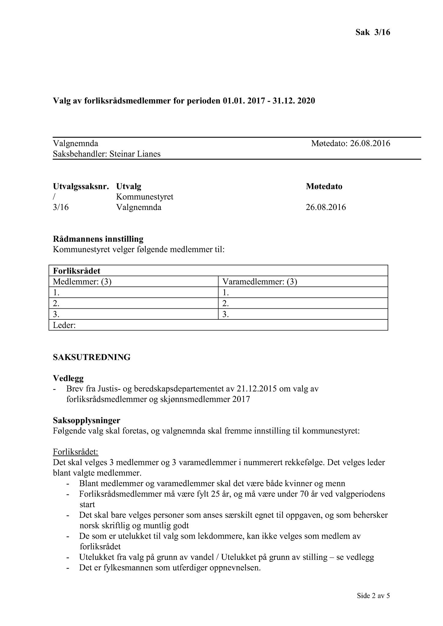 Klæbu Kommune, TRKO/KK/09-VN/L002: Valgnemnda - Møtedokumenter, 2016, s. 56