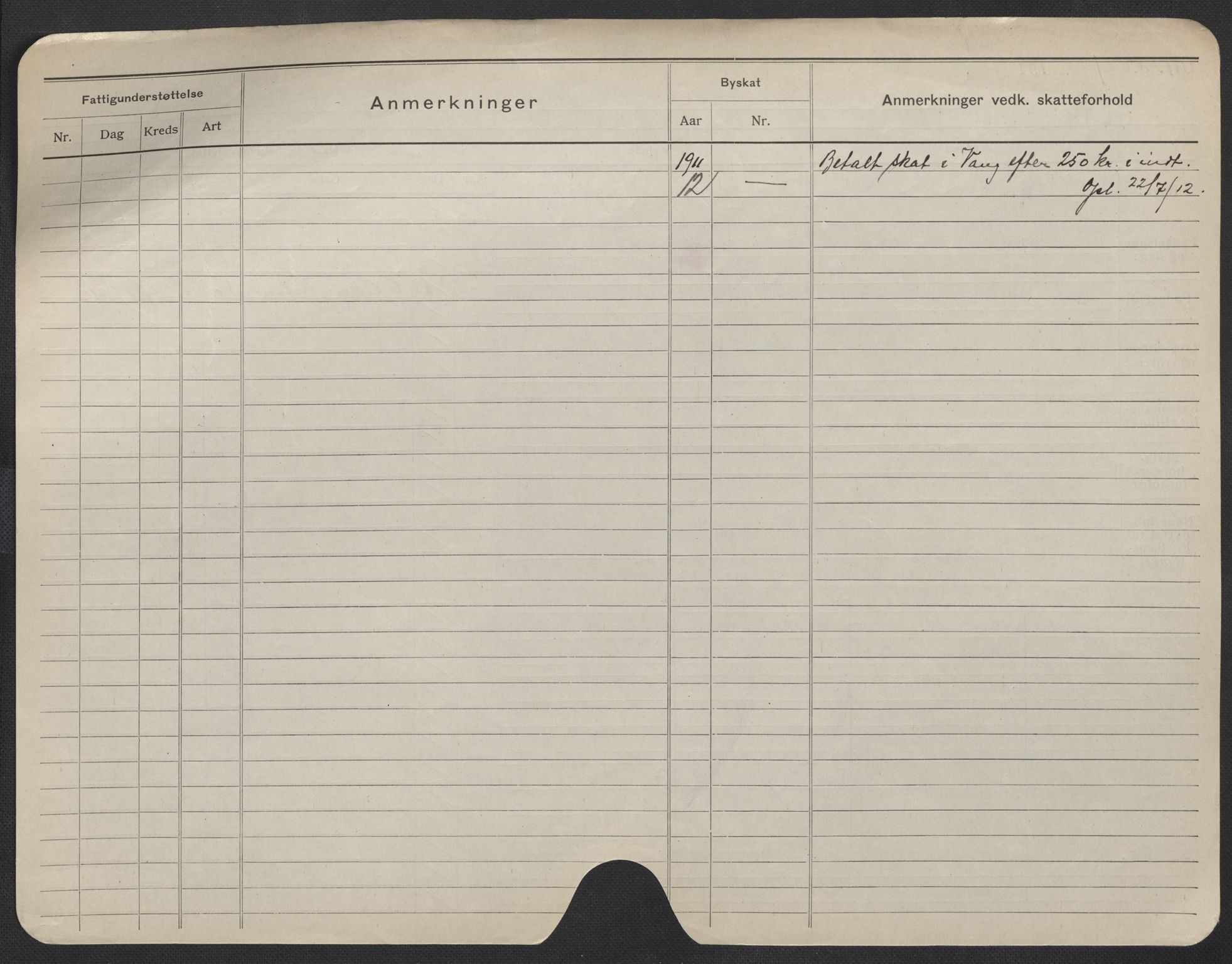 Oslo folkeregister, Registerkort, SAO/A-11715/F/Fa/Fac/L0009: Menn, 1906-1914, s. 126b