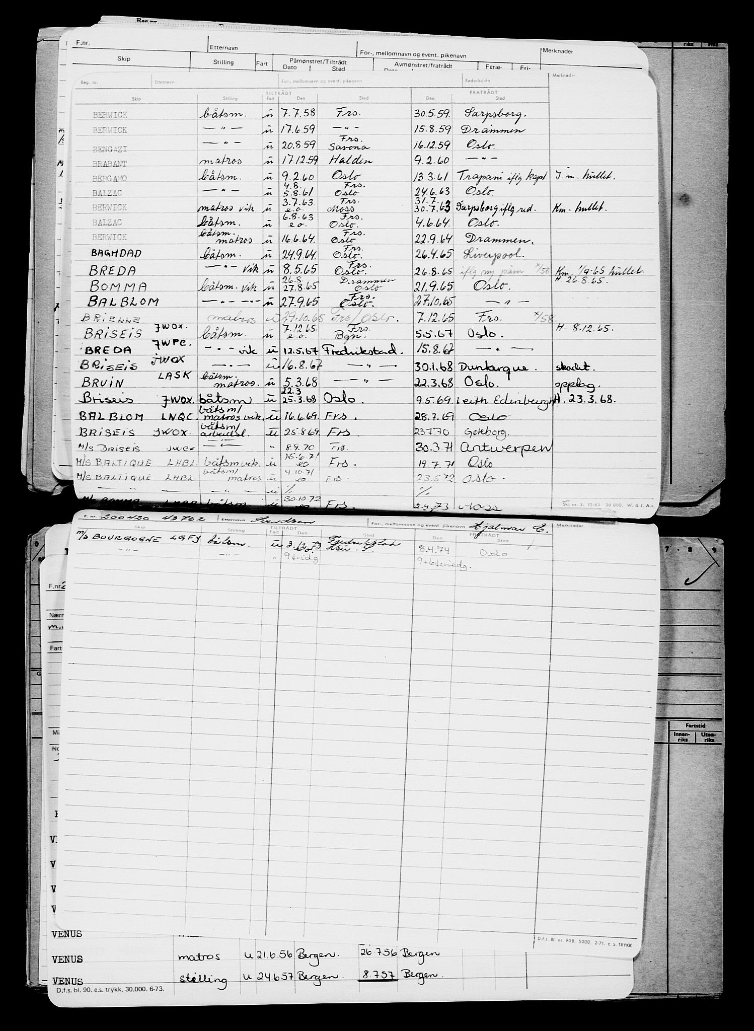 Direktoratet for sjømenn, AV/RA-S-3545/G/Gb/L0179: Hovedkort, 1920, s. 626