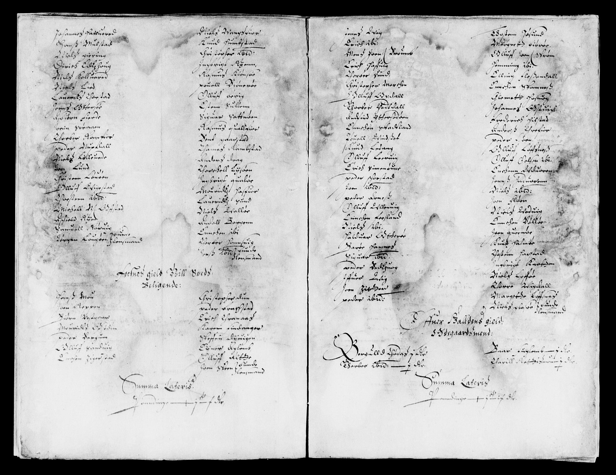 Rentekammeret inntil 1814, Reviderte regnskaper, Lensregnskaper, AV/RA-EA-5023/R/Rb/Rbw/L0087: Trondheim len, 1646-1647