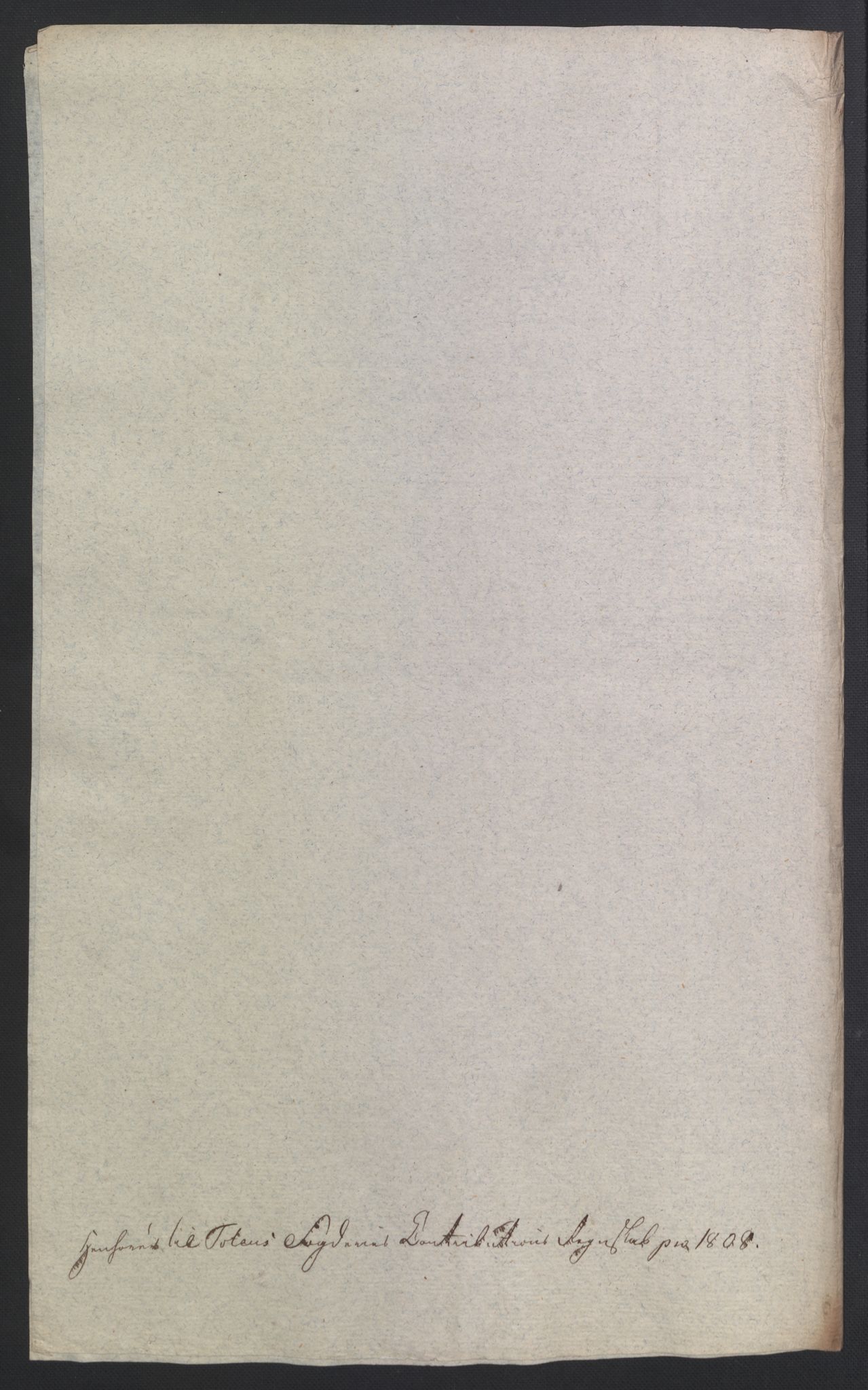 Rentekammeret inntil 1814, Reviderte regnskaper, Fogderegnskap, RA/EA-4092/R19/L1396: Fogderegnskap Toten, Hadeland og Vardal, 1808, s. 537