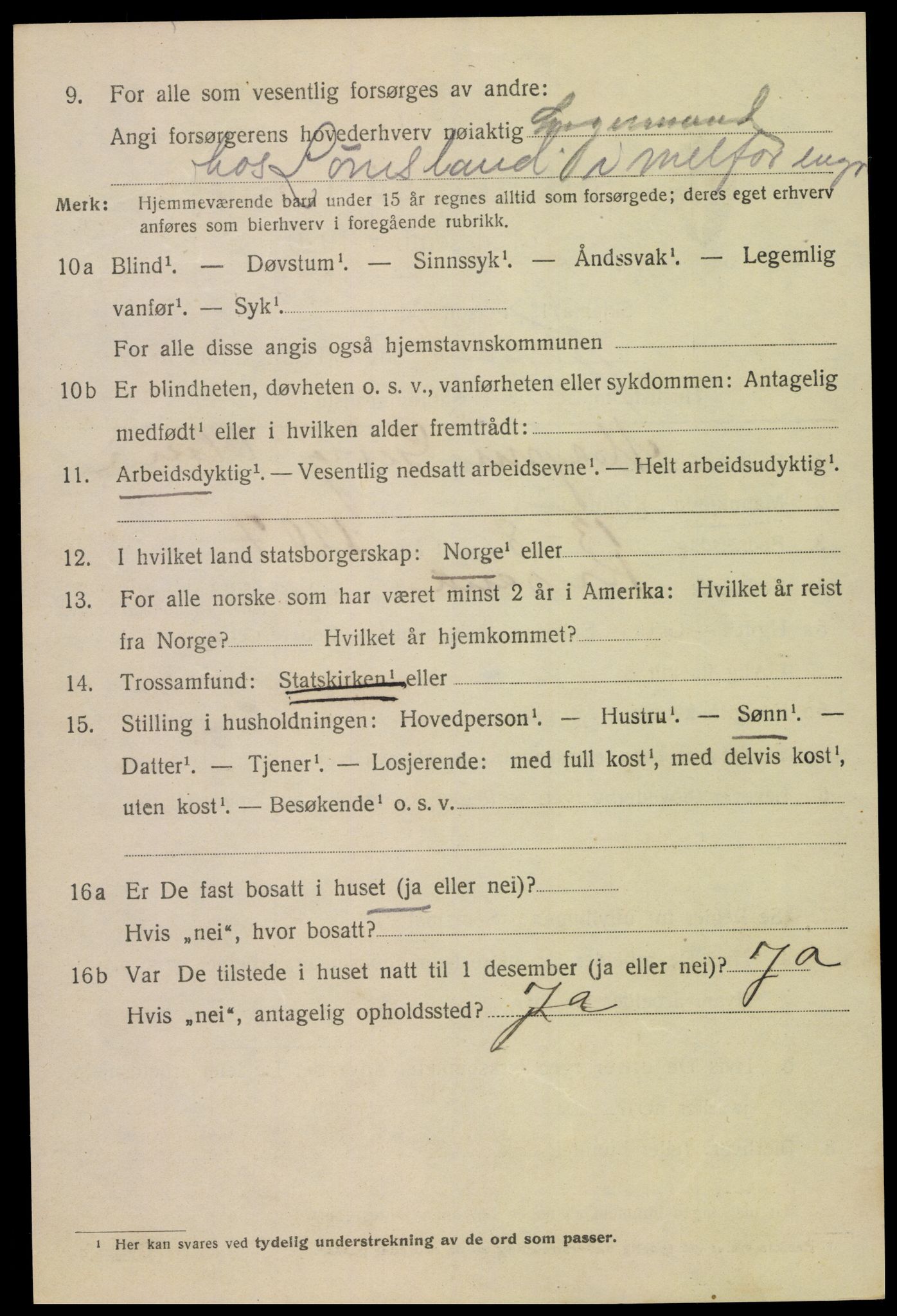SAK, Folketelling 1920 for 1001 Kristiansand kjøpstad, 1920, s. 30684