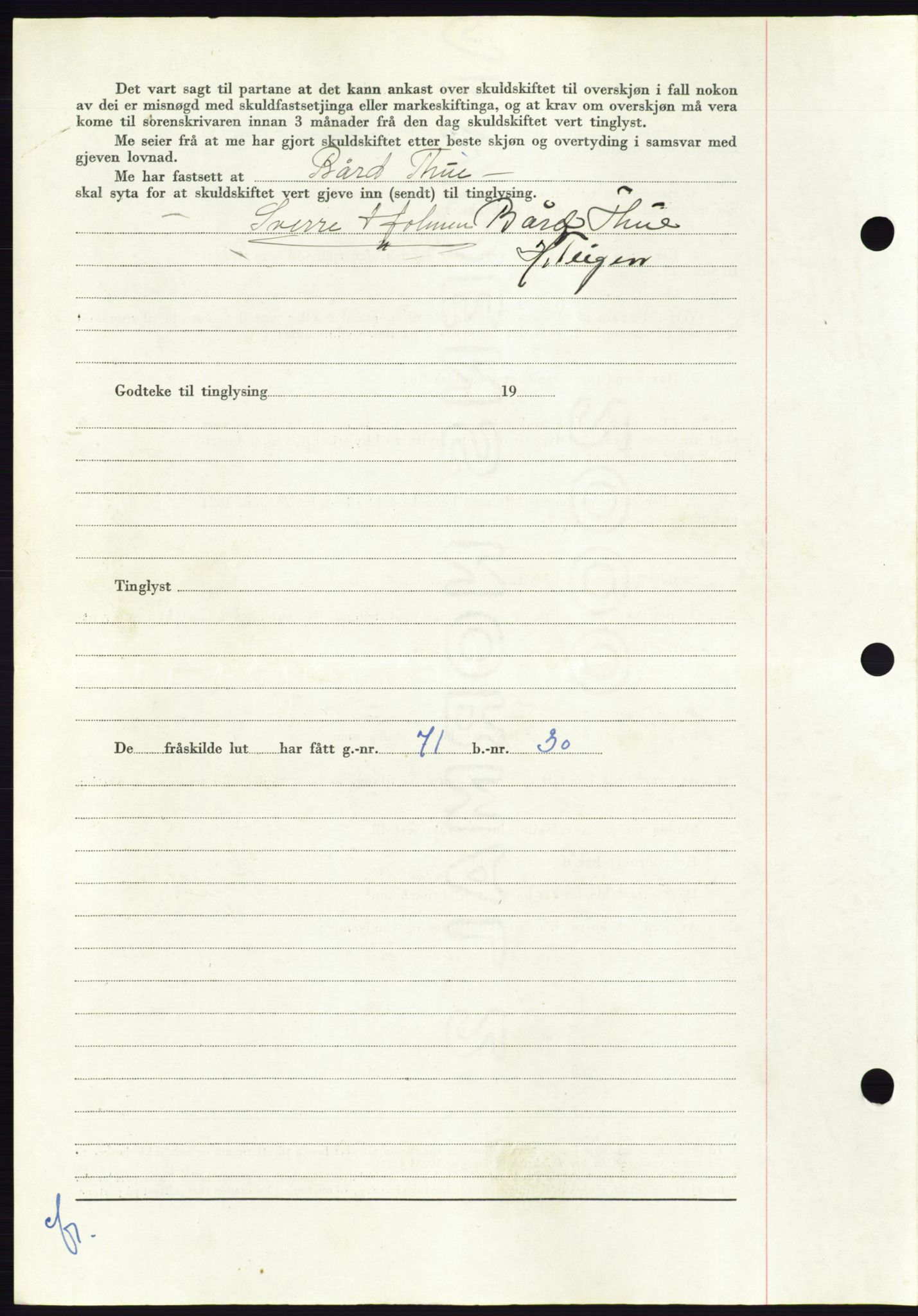 Søre Sunnmøre sorenskriveri, AV/SAT-A-4122/1/2/2C/L0095: Pantebok nr. 21A, 1953-1953, Dagboknr: 1402/1953