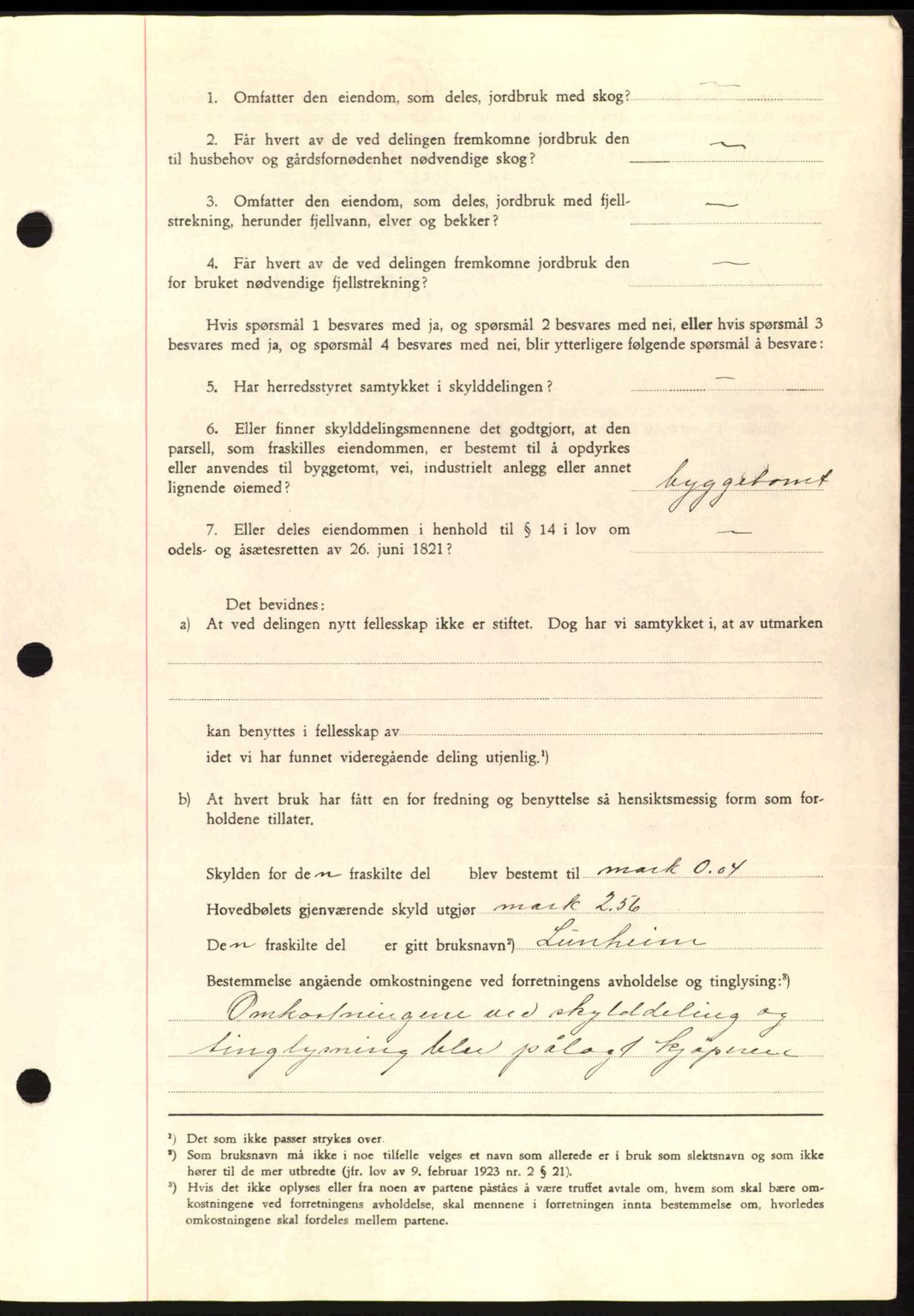 Romsdal sorenskriveri, AV/SAT-A-4149/1/2/2C: Pantebok nr. A4, 1937-1938, Dagboknr: 2337/1937