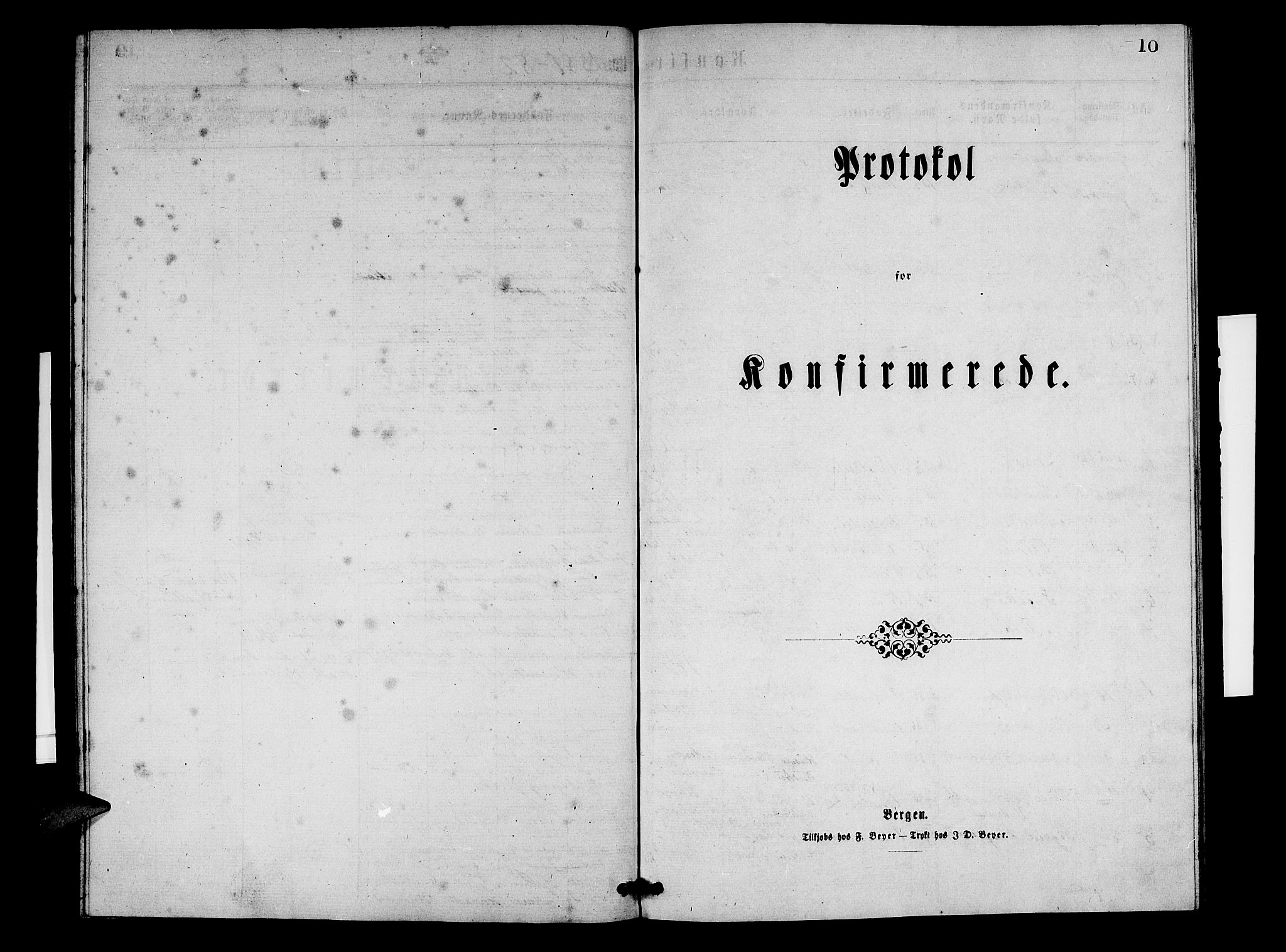 Aurland sokneprestembete, SAB/A-99937/H/Hb/Hbd/L0001: Klokkerbok nr. D 1, 1868-1882, s. 10