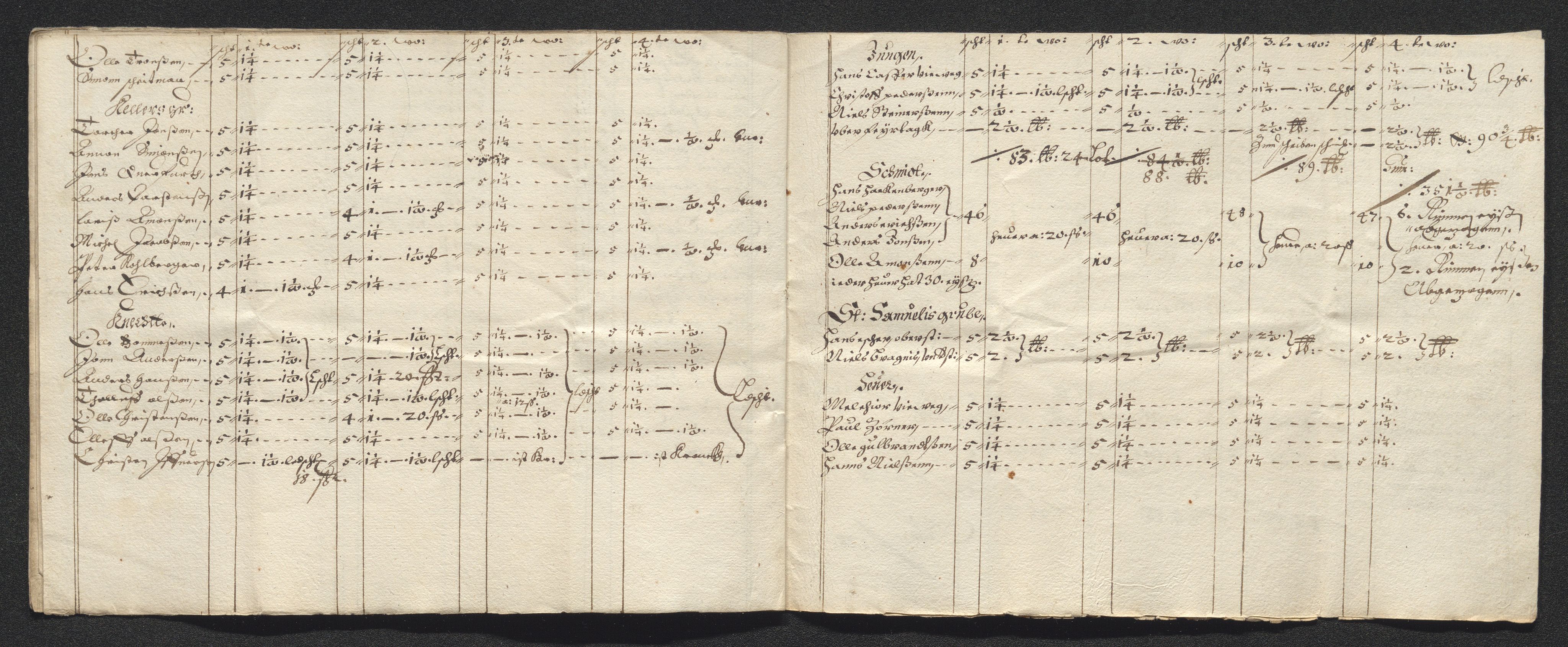 Kongsberg Sølvverk 1623-1816, AV/SAKO-EA-3135/001/D/Dc/Dcd/L0022: Utgiftsregnskap for gruver m.m., 1647-1648, s. 381