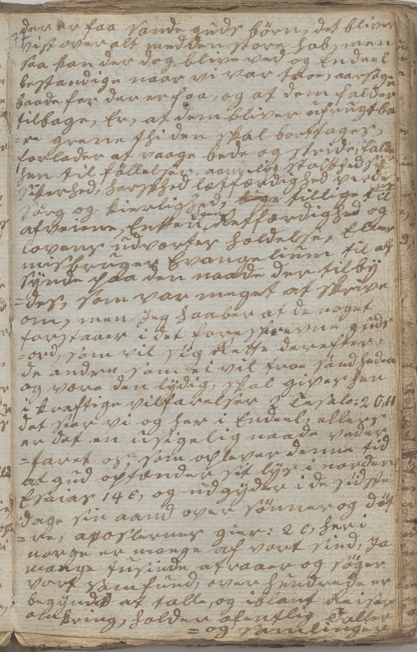 Heggtveitsamlingen, TMF/A-1007/H/L0046/0007: Brev, kopibøker, prekener, manus etc.  / "Fossem" - Kopibok. Sanger og brev, 1800-1802, s. 77