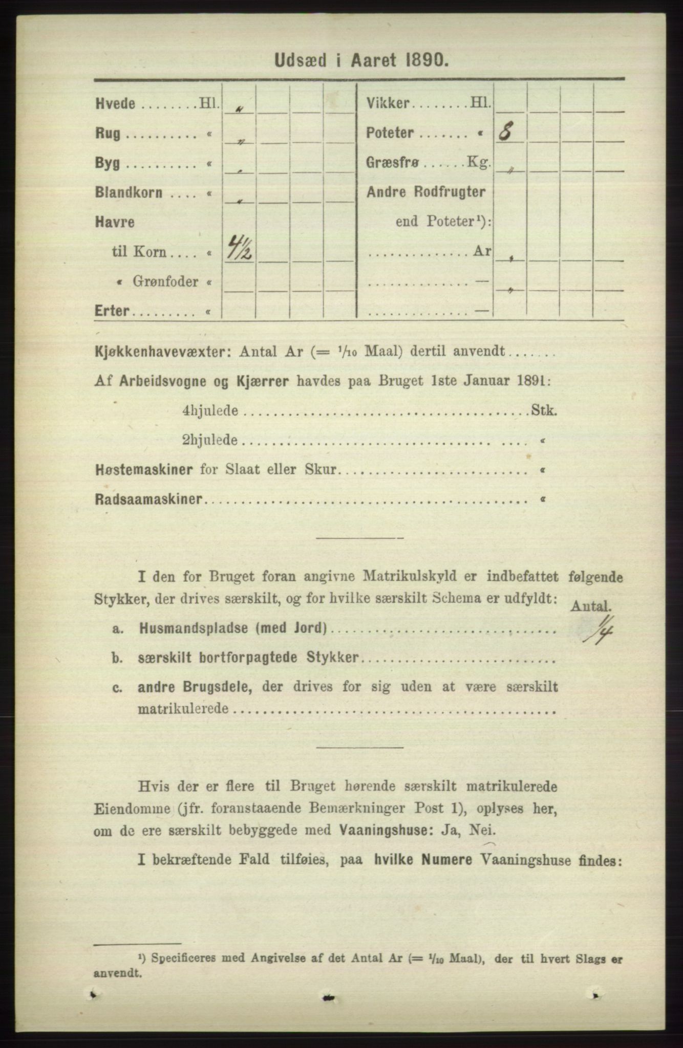 RA, Folketelling 1891 for 1251 Bruvik herred, 1891, s. 4901