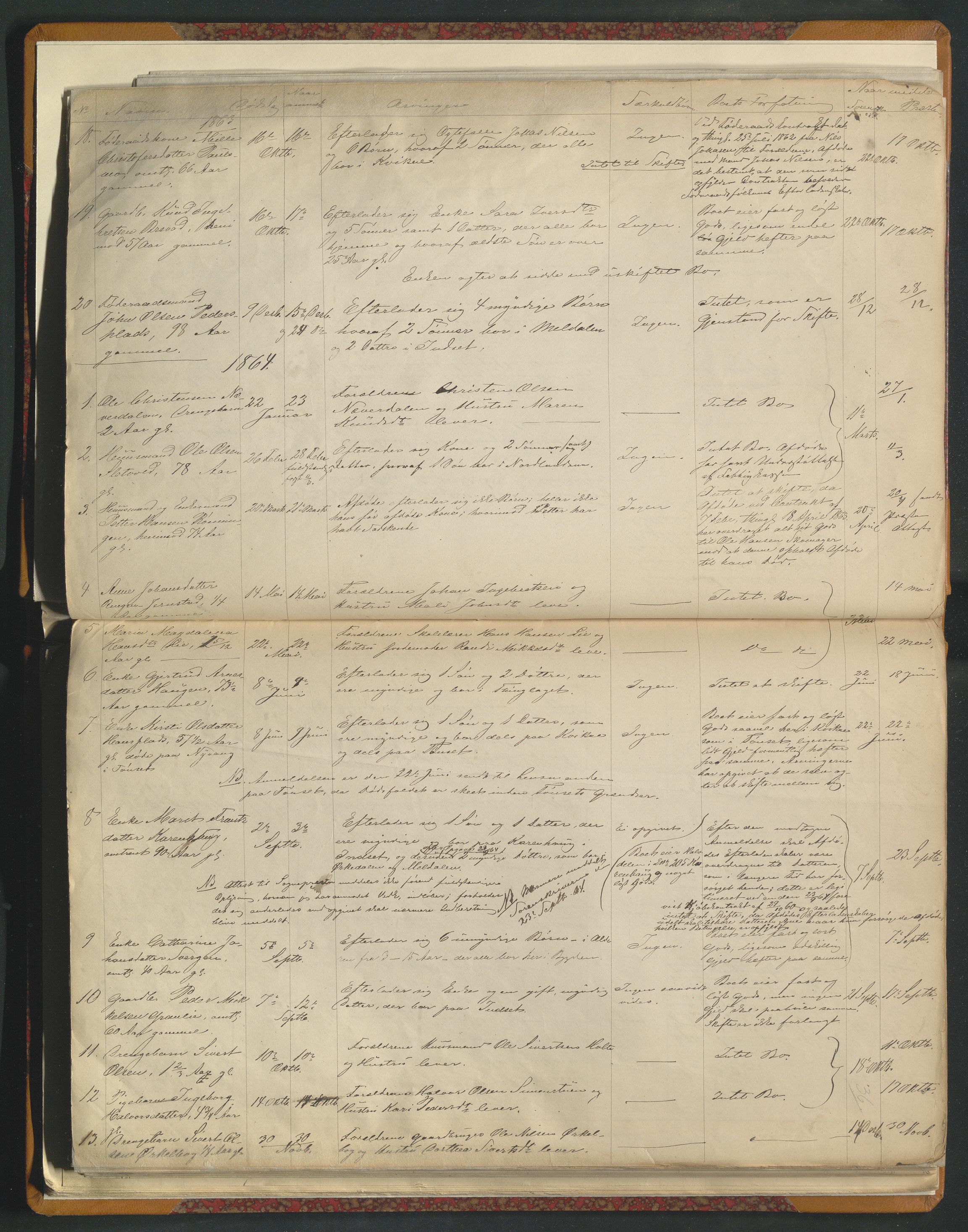 Kvikne lensmannskontor, AV/SAH-LHK-023/H/Ha/L0001/0001: Dødsfallsprotokoller / Dødsfallsprotokoll, 1839-1928