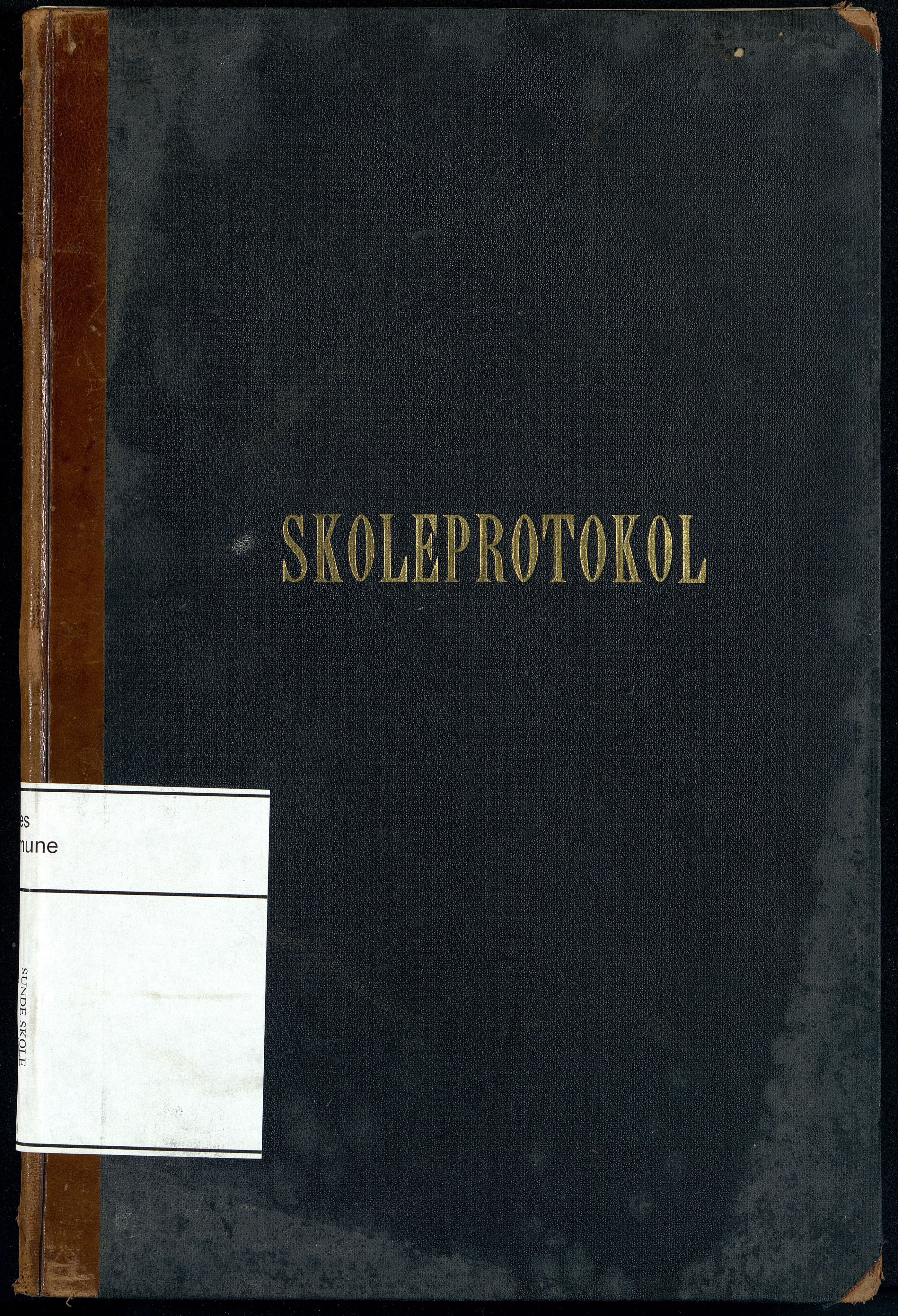 Nes kommune - Sunde Skole, ARKSOR/1004NE556/H/L0004: Skoleprotokoll, 1918-1925