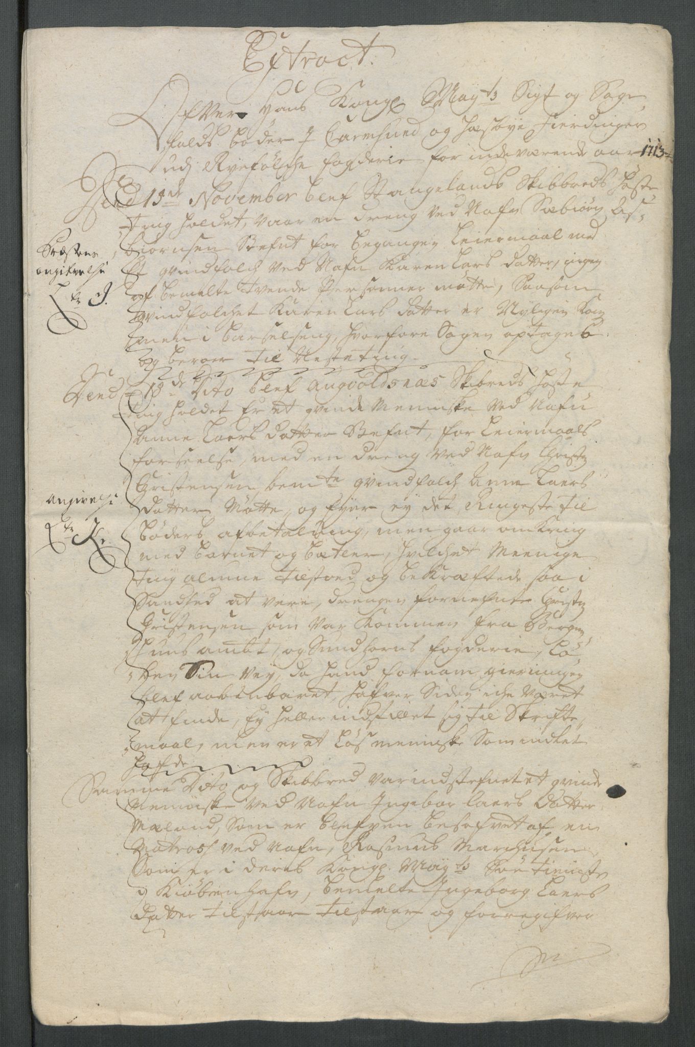 Rentekammeret inntil 1814, Reviderte regnskaper, Fogderegnskap, AV/RA-EA-4092/R47/L2866: Fogderegnskap Ryfylke, 1713, s. 267