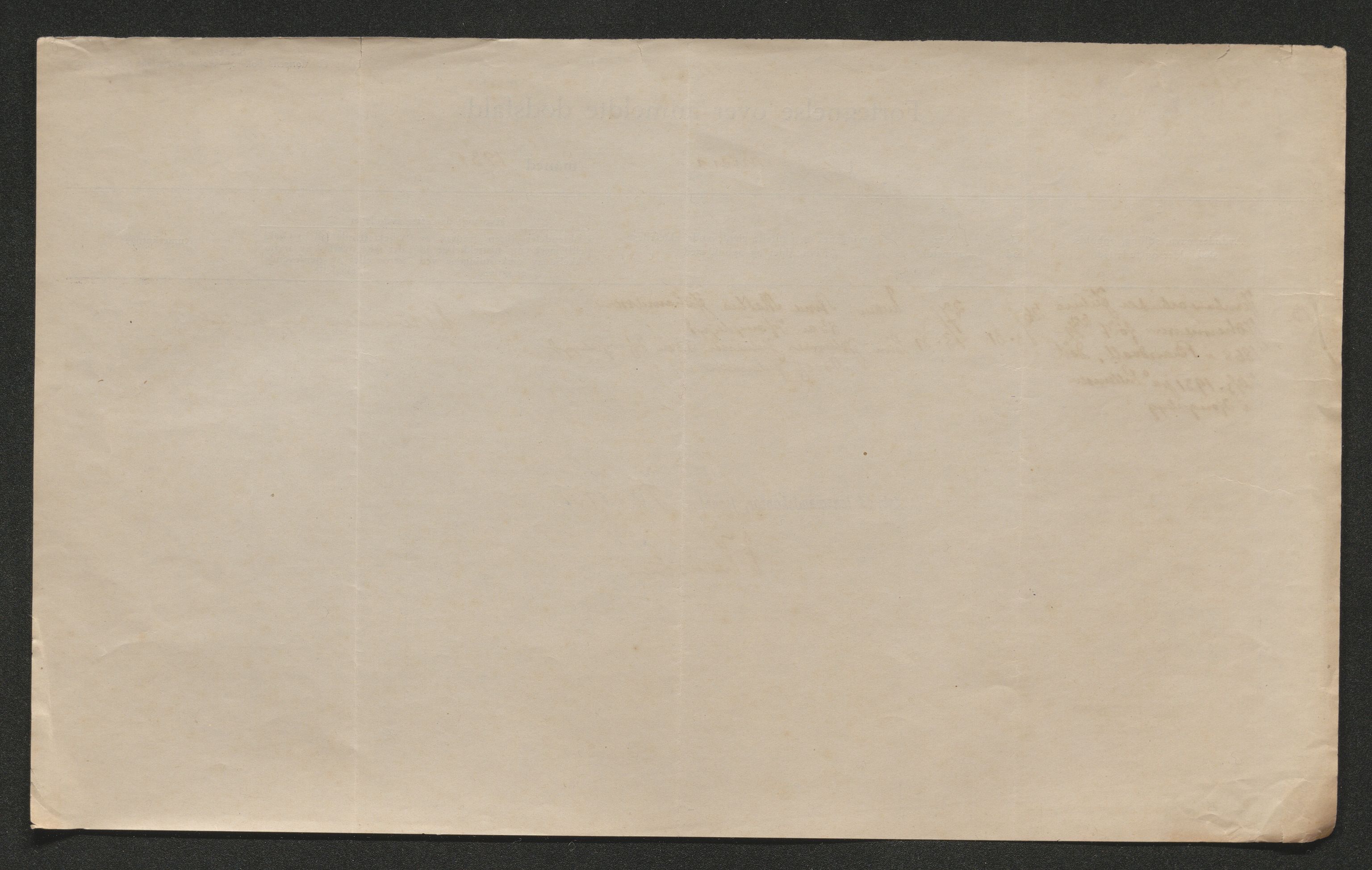 Ringerike sorenskriveri, AV/SAKO-A-105/H/Ha/Hab/L0017: Dødsfallslister Haugsbygd, 1931-1940
