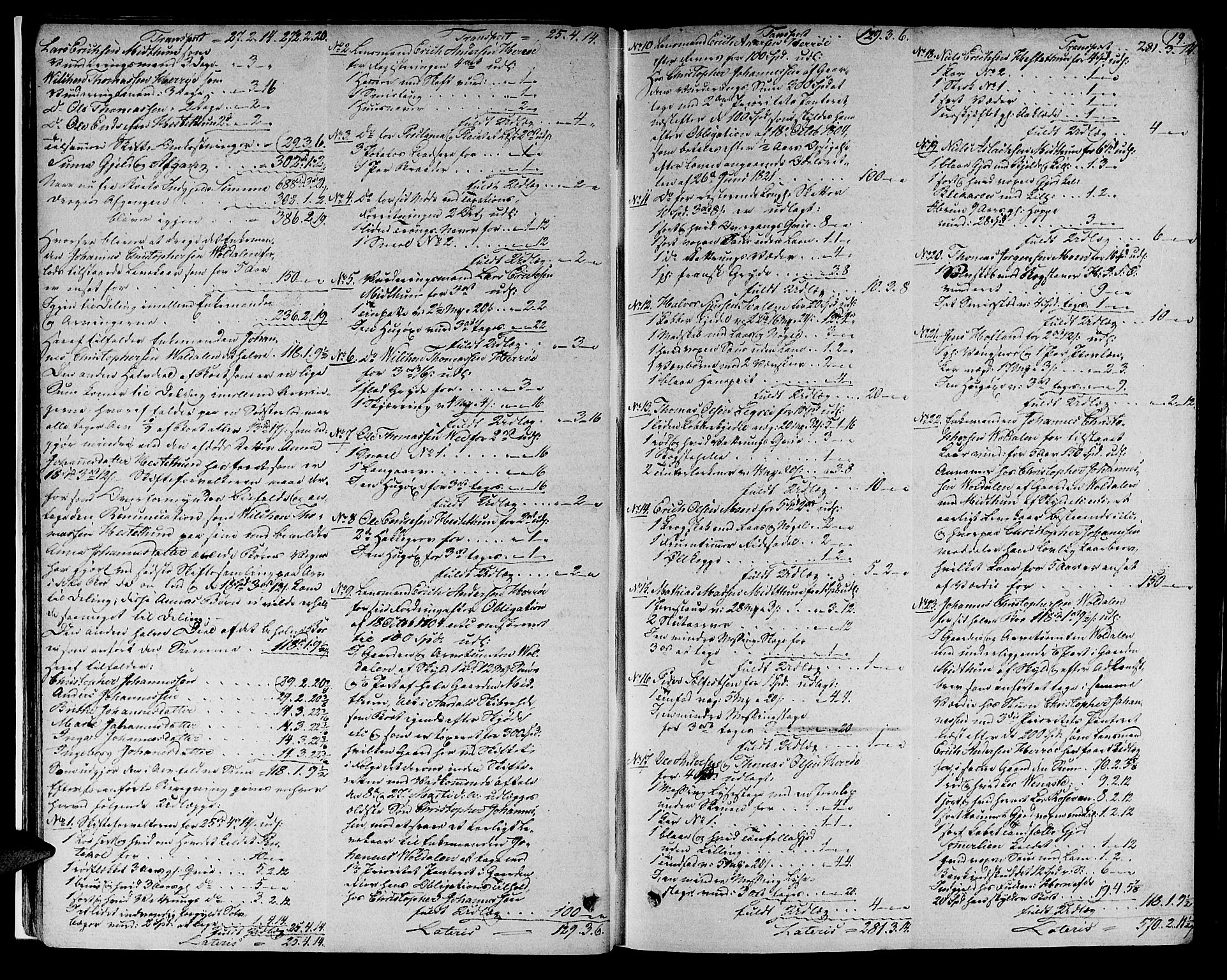 Indre Sogn tingrett, AV/SAB-A-3301/1/H/Ha/L0014a: Skifteprotokoll 14a, 1824-1826, s. 18b-19a