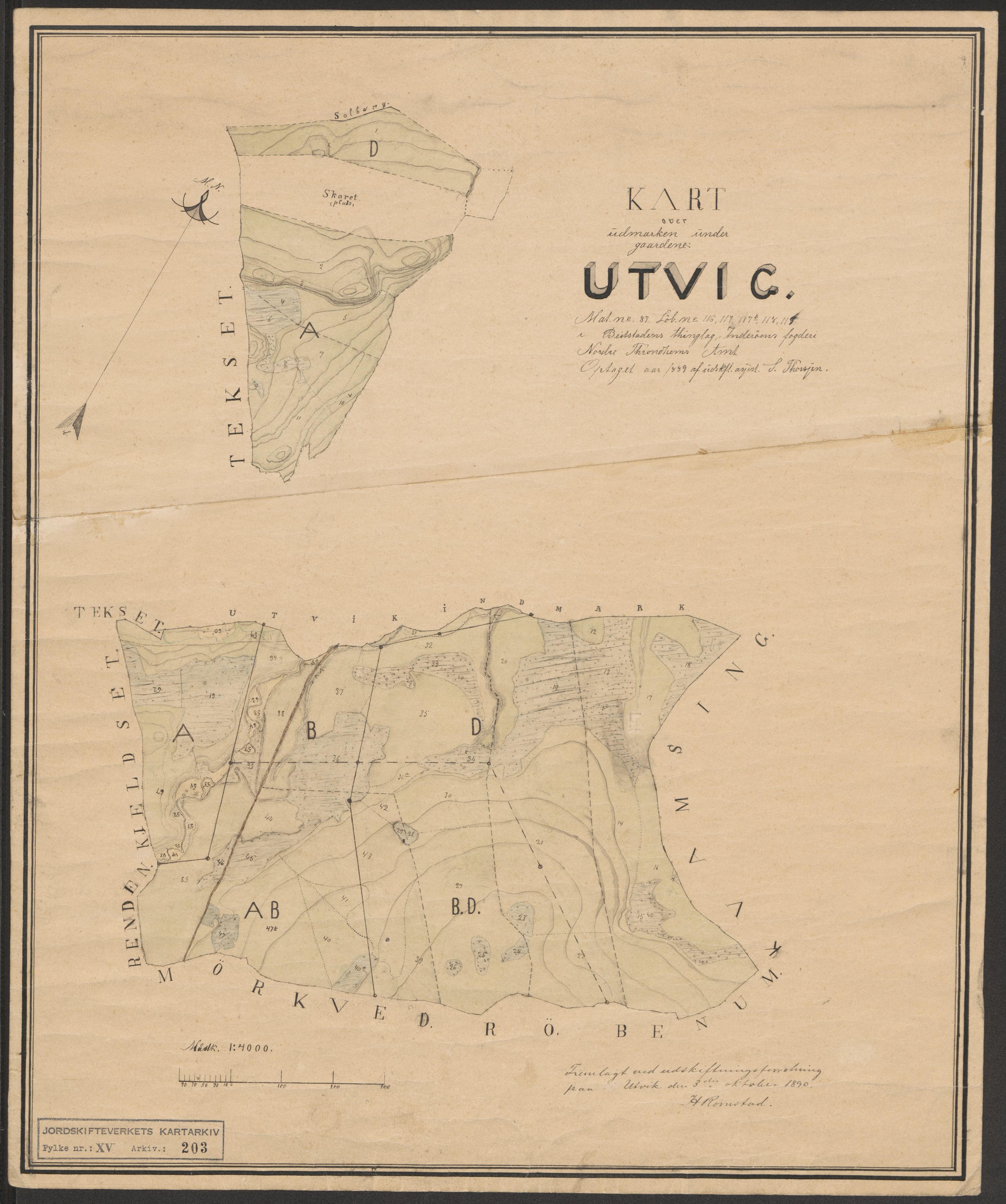 Jordskifteverkets kartarkiv, AV/RA-S-3929/T, 1859-1988, s. 264