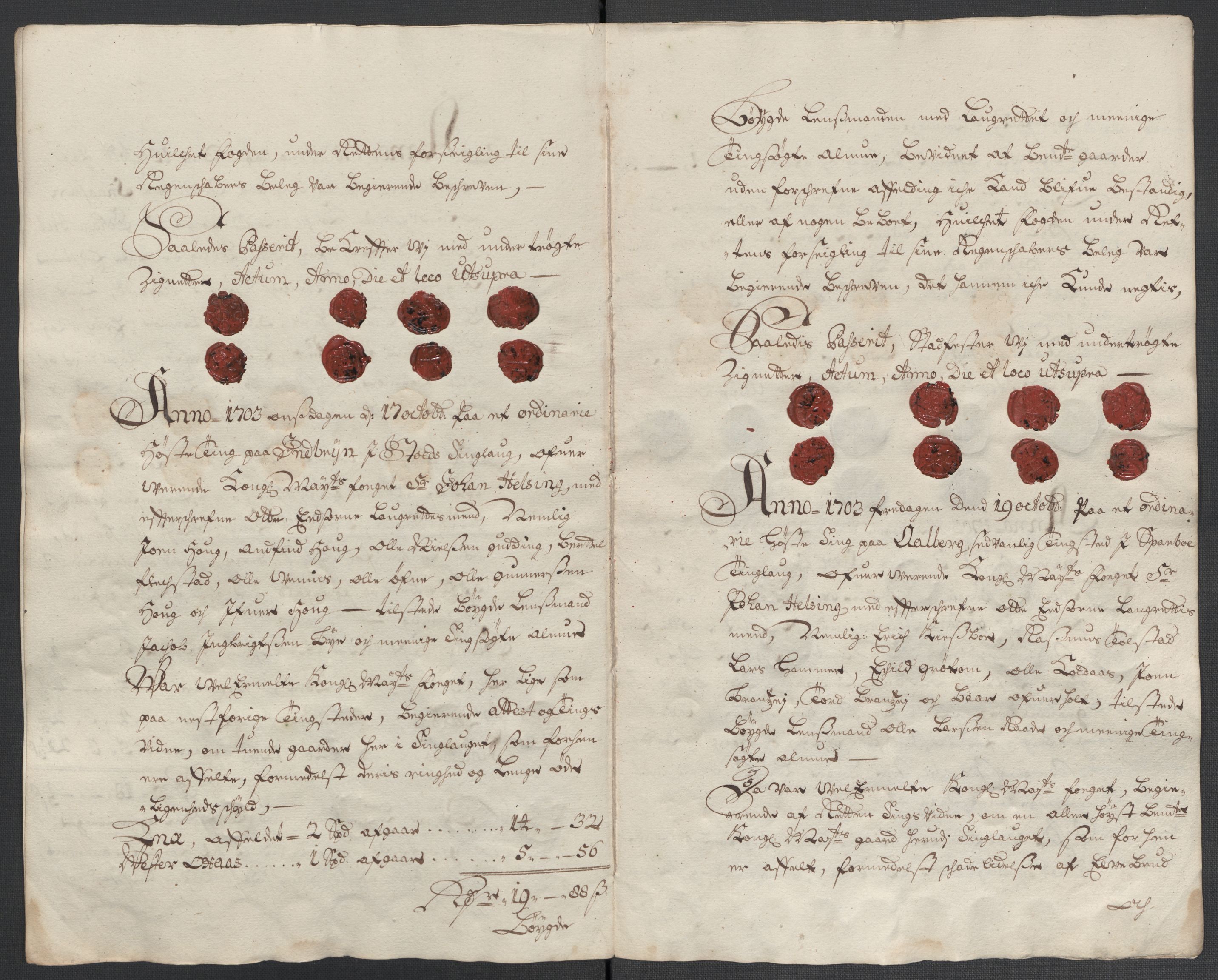 Rentekammeret inntil 1814, Reviderte regnskaper, Fogderegnskap, RA/EA-4092/R63/L4313: Fogderegnskap Inderøy, 1703-1704, s. 306