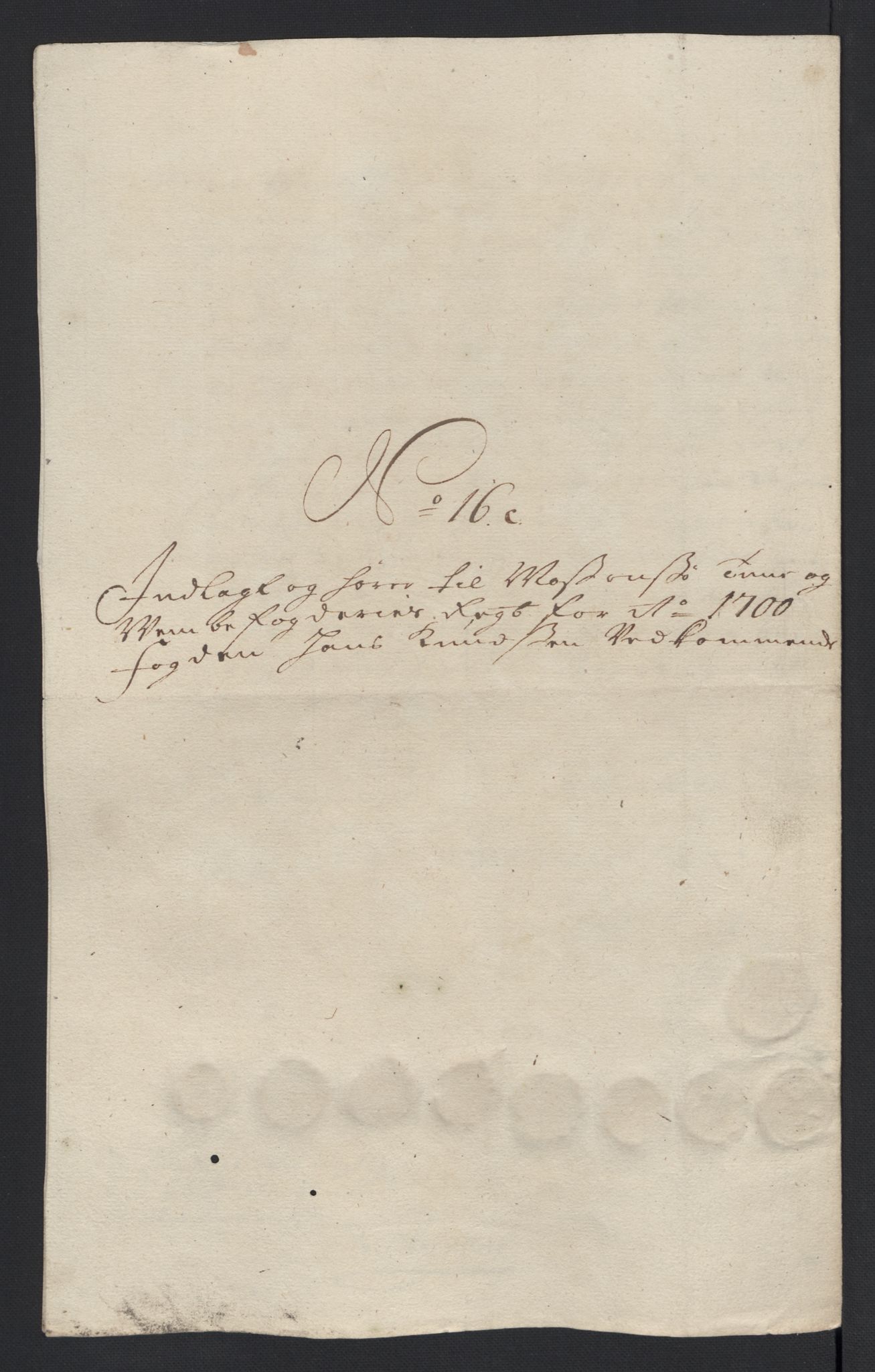 Rentekammeret inntil 1814, Reviderte regnskaper, Fogderegnskap, AV/RA-EA-4092/R04/L0129: Fogderegnskap Moss, Onsøy, Tune, Veme og Åbygge, 1700, s. 420