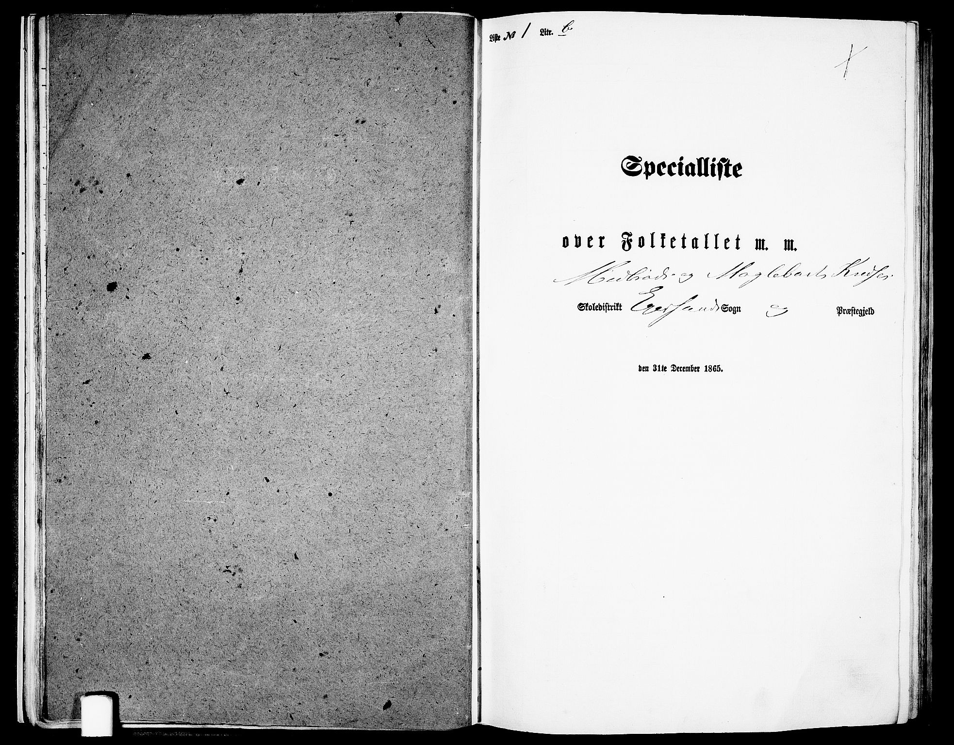 RA, Folketelling 1865 for 1116L Eigersund prestegjeld, Eigersund landsokn og Ogna sokn, 1865, s. 28