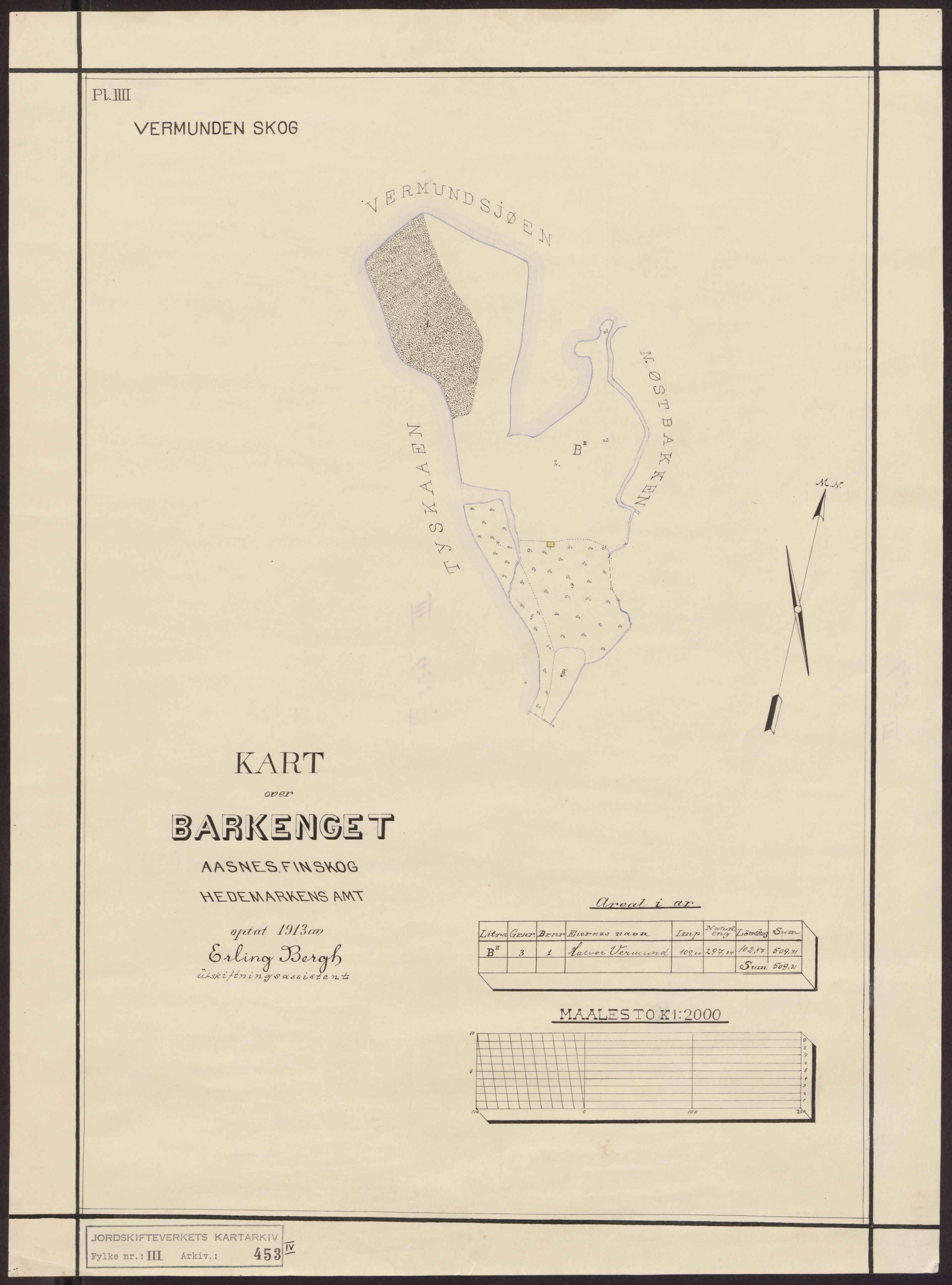 Jordskifteverkets kartarkiv, RA/S-3929/T, 1859-1988, s. 754