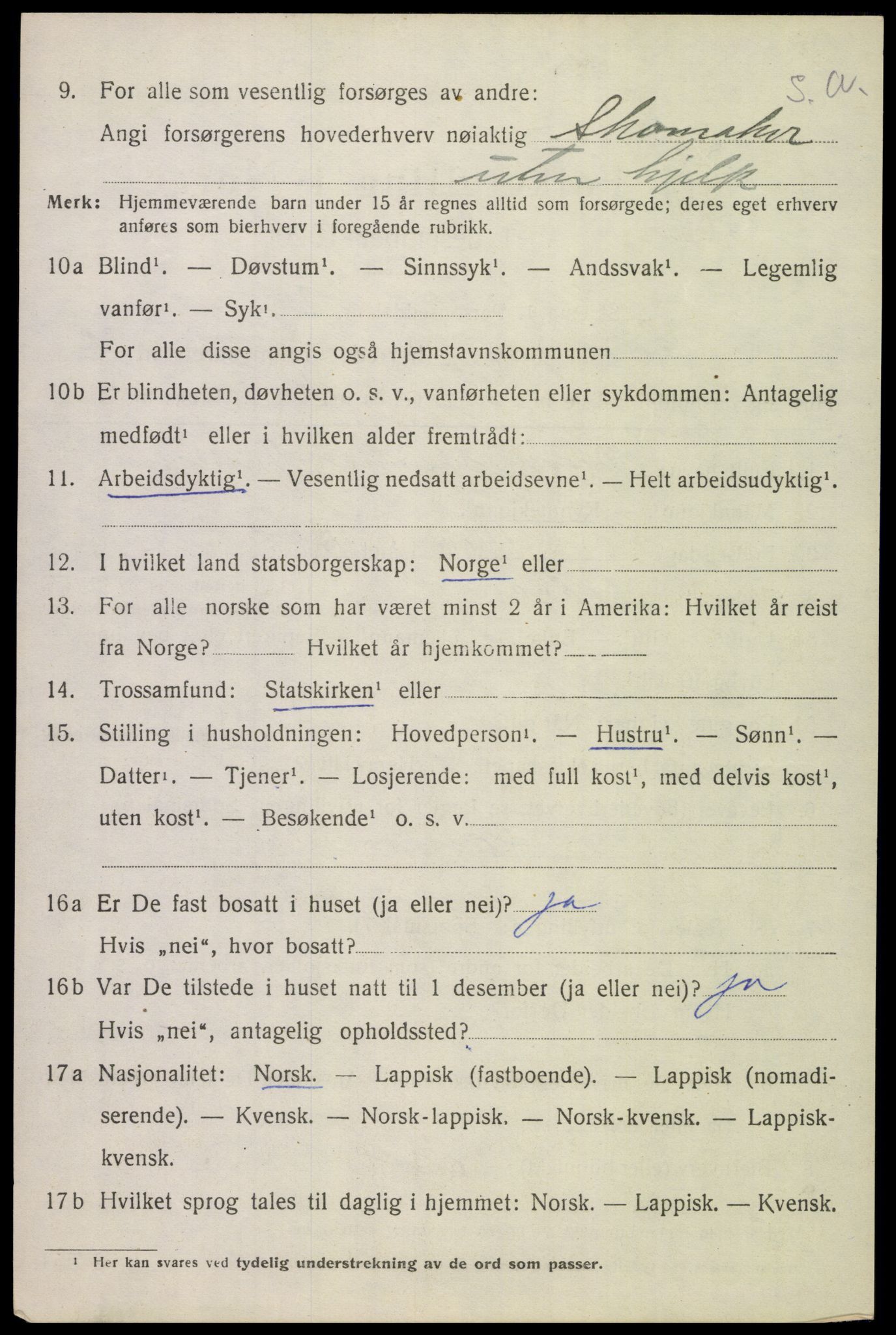 SAT, Folketelling 1920 for 1851 Lødingen herred, 1920, s. 2012