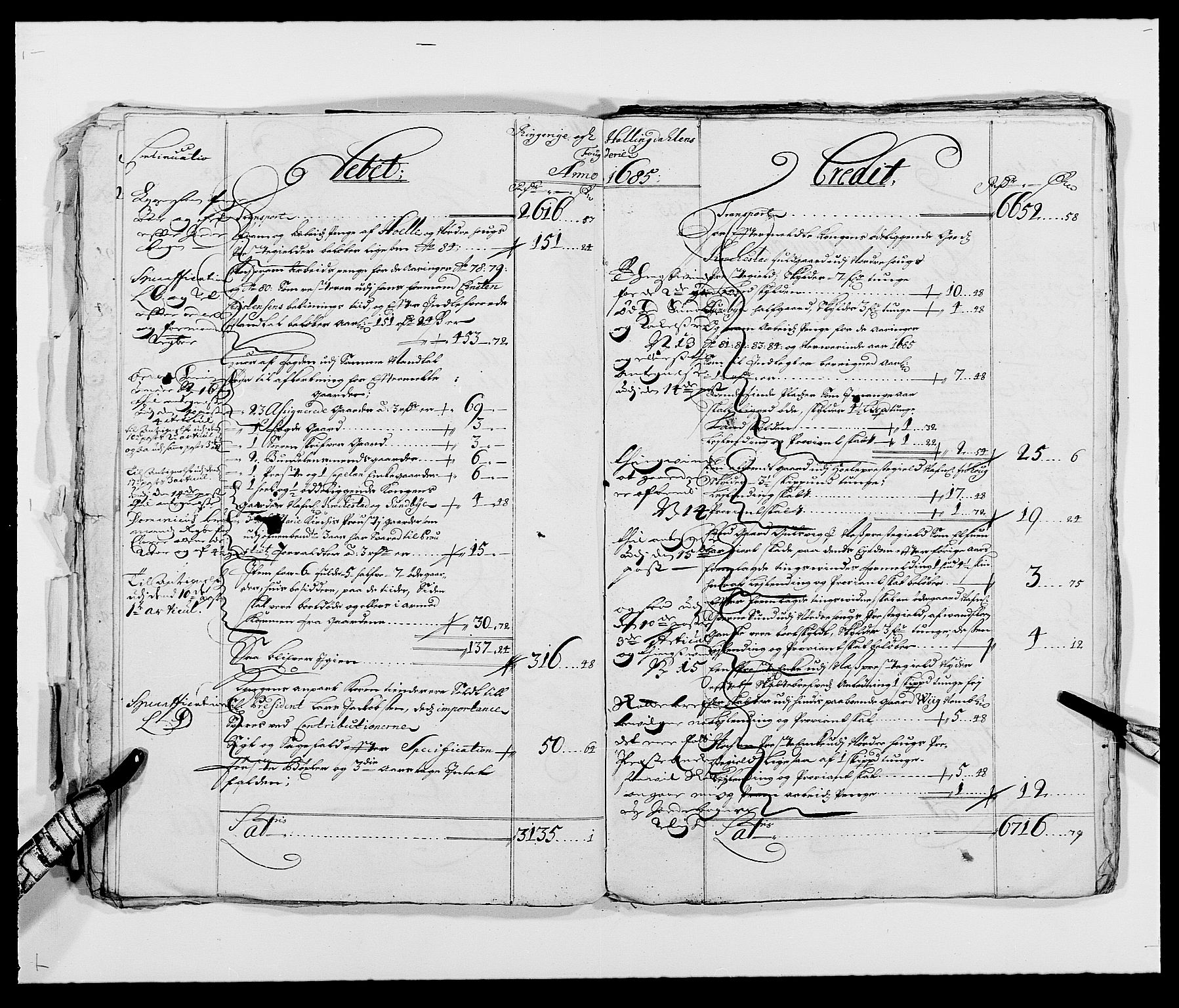 Rentekammeret inntil 1814, Reviderte regnskaper, Fogderegnskap, AV/RA-EA-4092/R21/L1445: Fogderegnskap Ringerike og Hallingdal, 1681-1689, s. 16