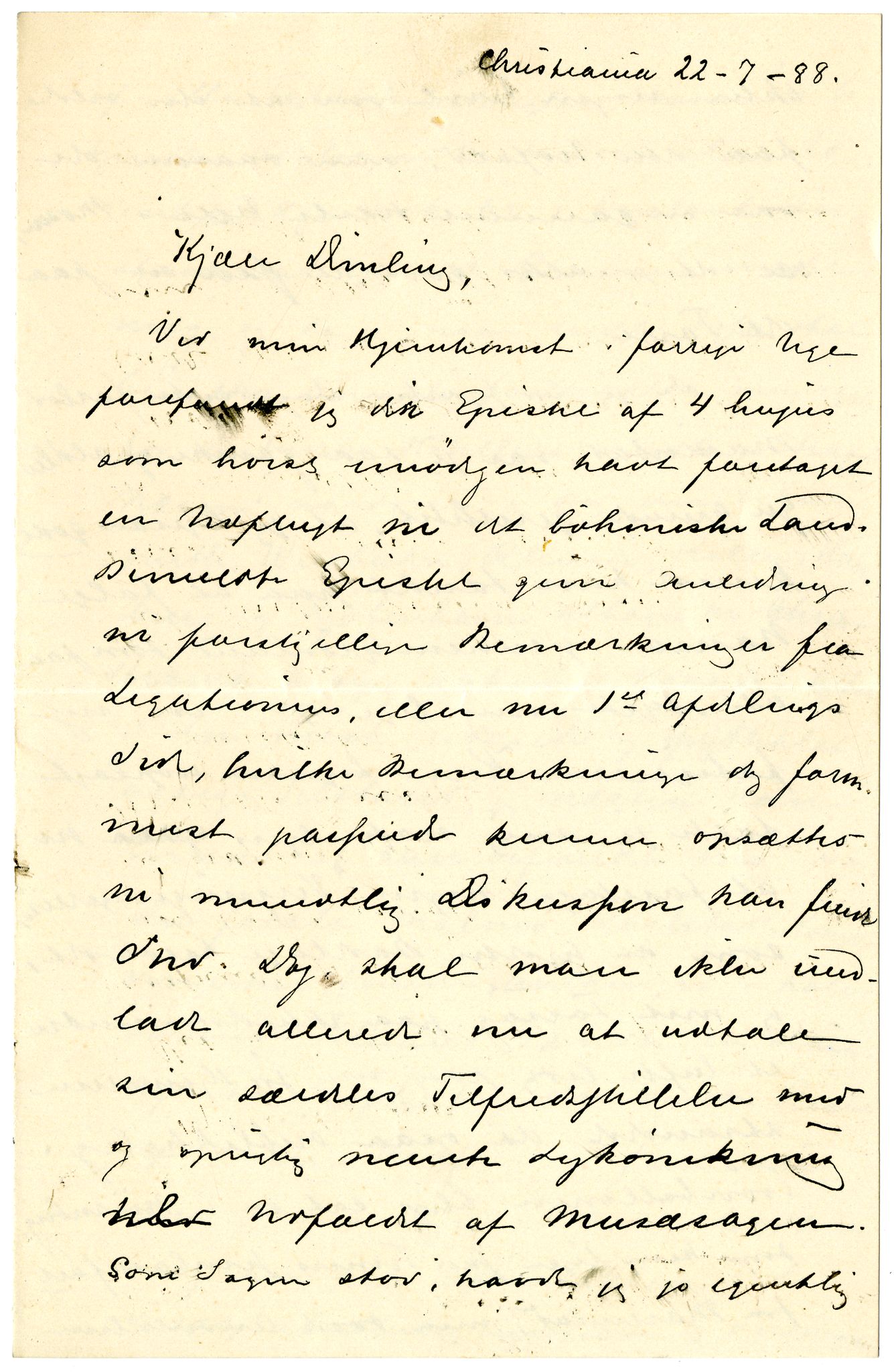 Diderik Maria Aalls brevsamling, NF/Ark-1023/F/L0001: D.M. Aalls brevsamling. A - B, 1738-1889, s. 398