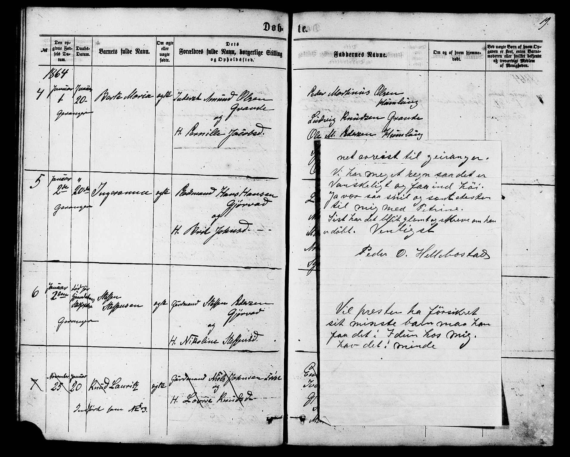 Ministerialprotokoller, klokkerbøker og fødselsregistre - Møre og Romsdal, AV/SAT-A-1454/517/L0226: Ministerialbok nr. 517A06, 1862-1881, s. 19