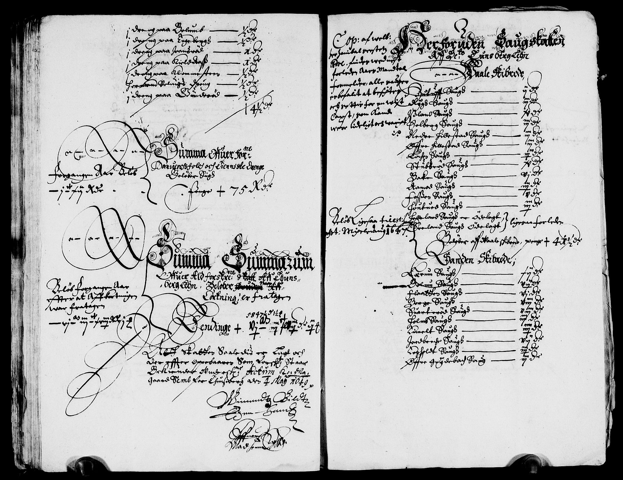 Rentekammeret inntil 1814, Reviderte regnskaper, Lensregnskaper, AV/RA-EA-5023/R/Rb/Rbo/L0028: Tønsberg len, 1647-1649